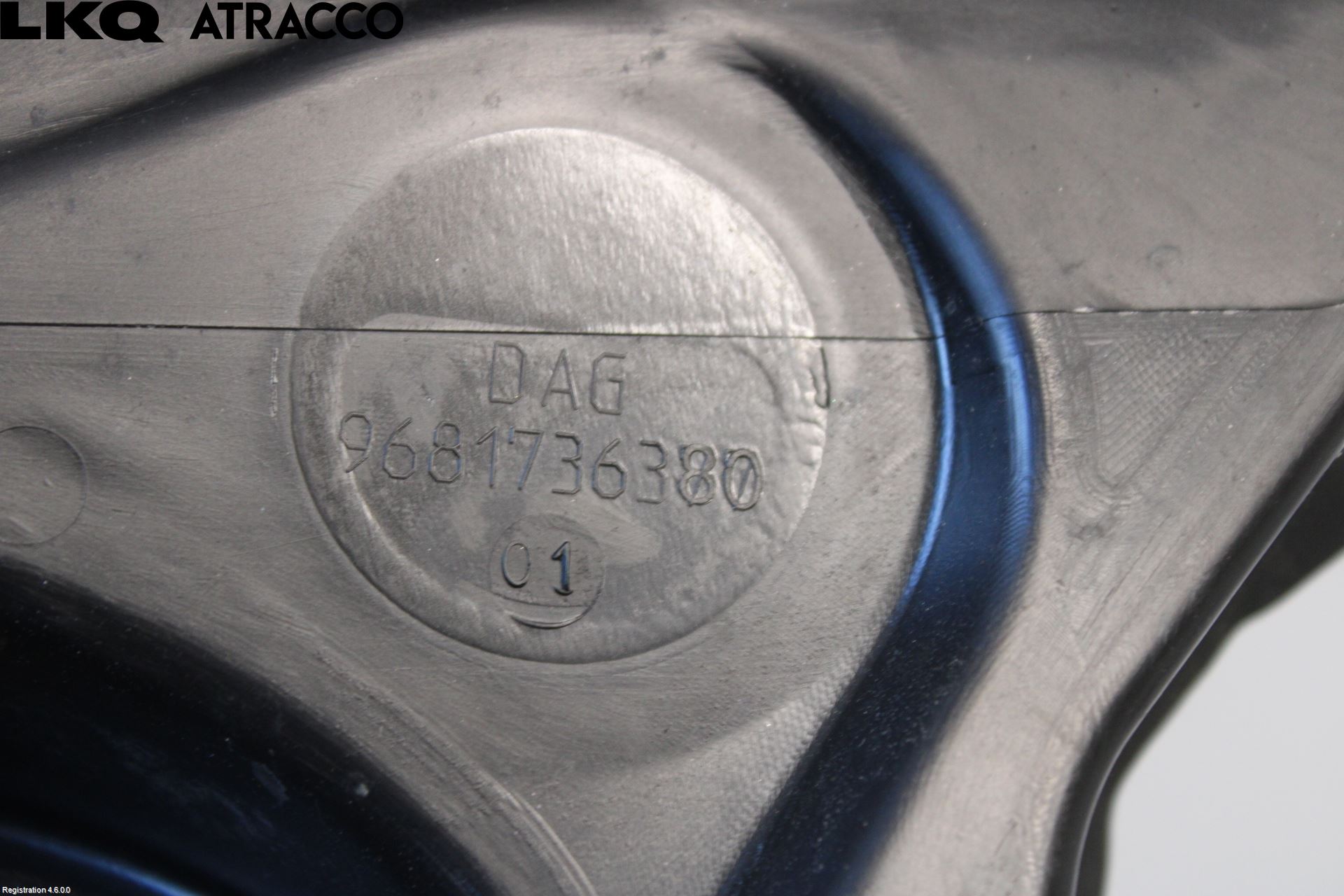 Citroen C3 PICASSO Visker Deksel-Grill-Under Frr