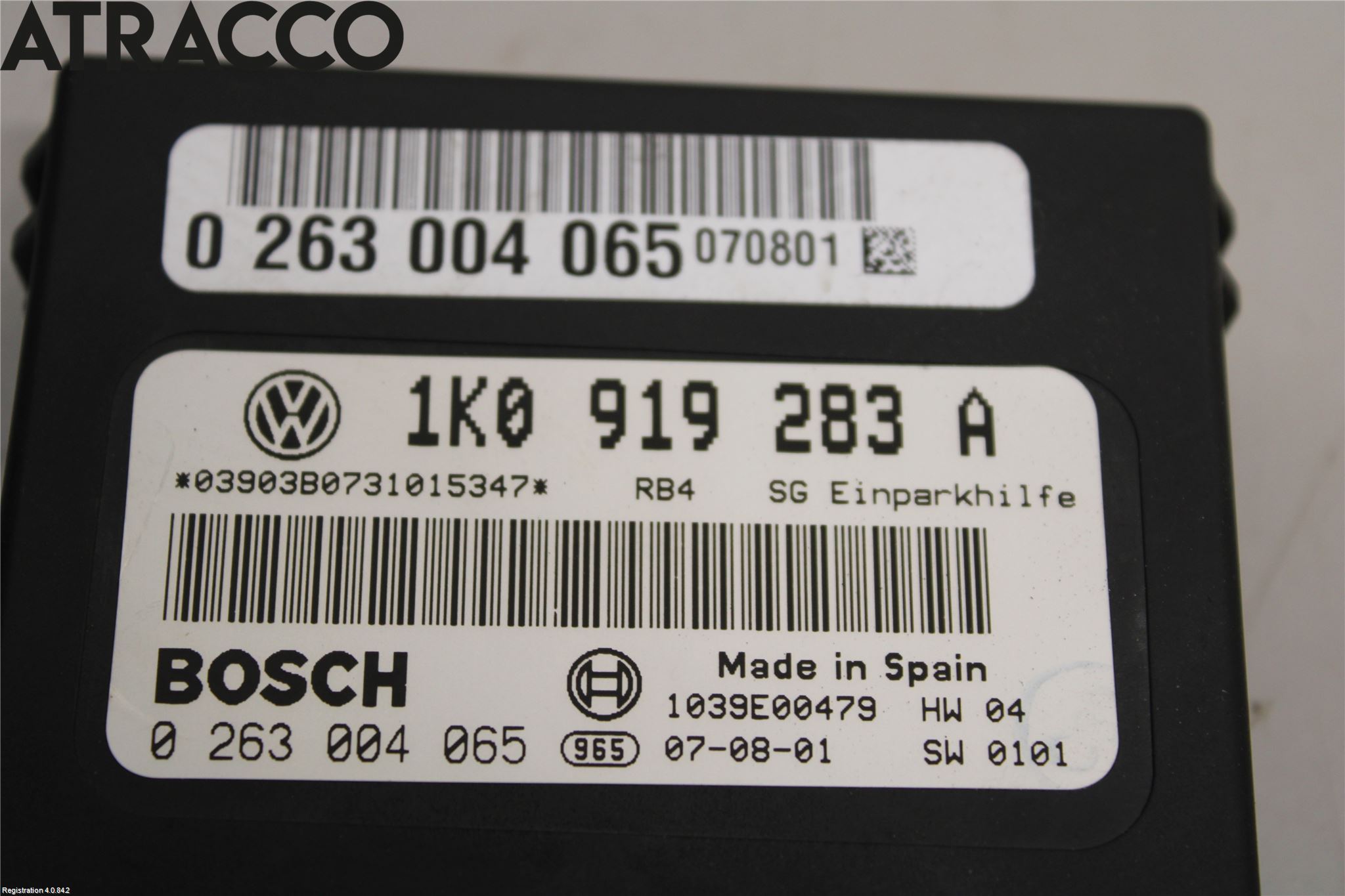 Volkswagen VW GOLF V 04-09 Styreenhet Parkering