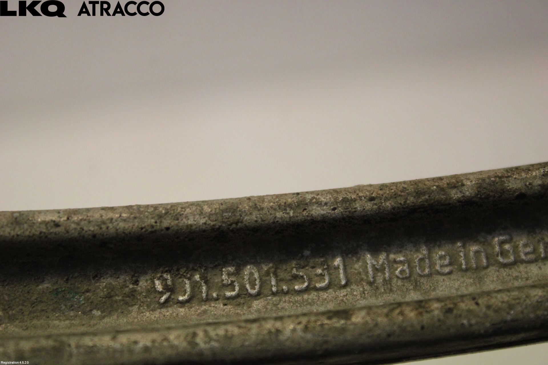 Porsche TAYCAN 20- Bærearm Bak Høyre