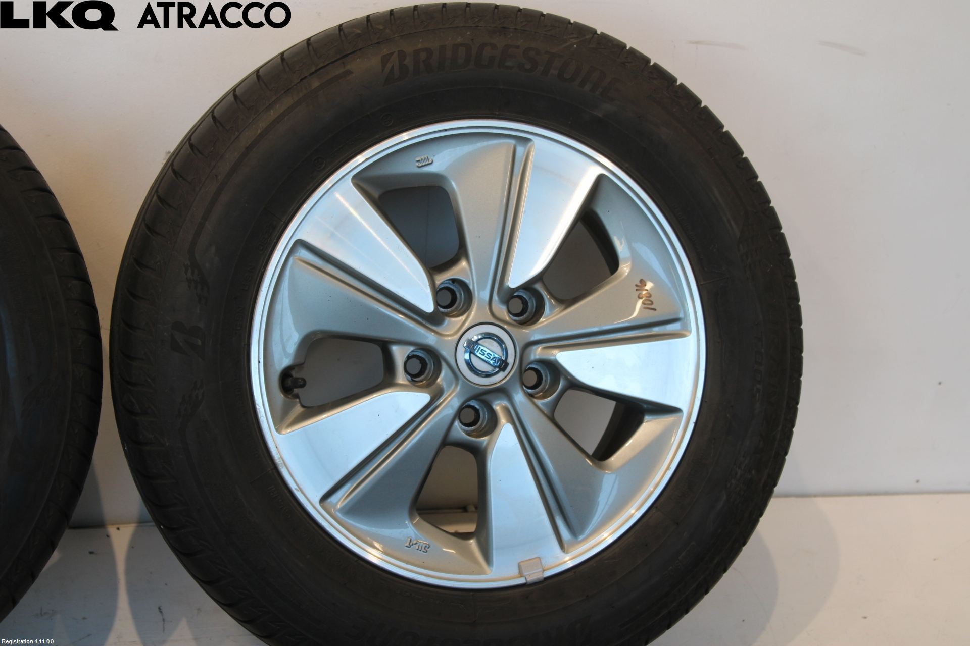 Nissan E-NV200/EVALIA Dekk Sommer På Alu Felg 4Stk