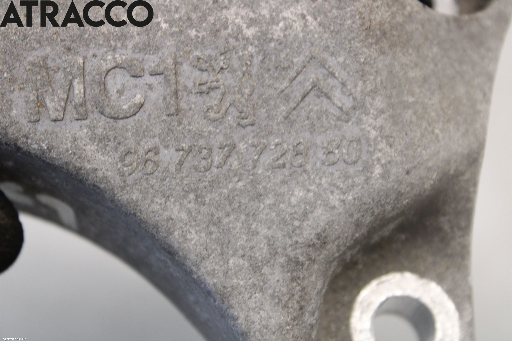 Peugeot 308 14-21 Motor Feste Stål-Alu