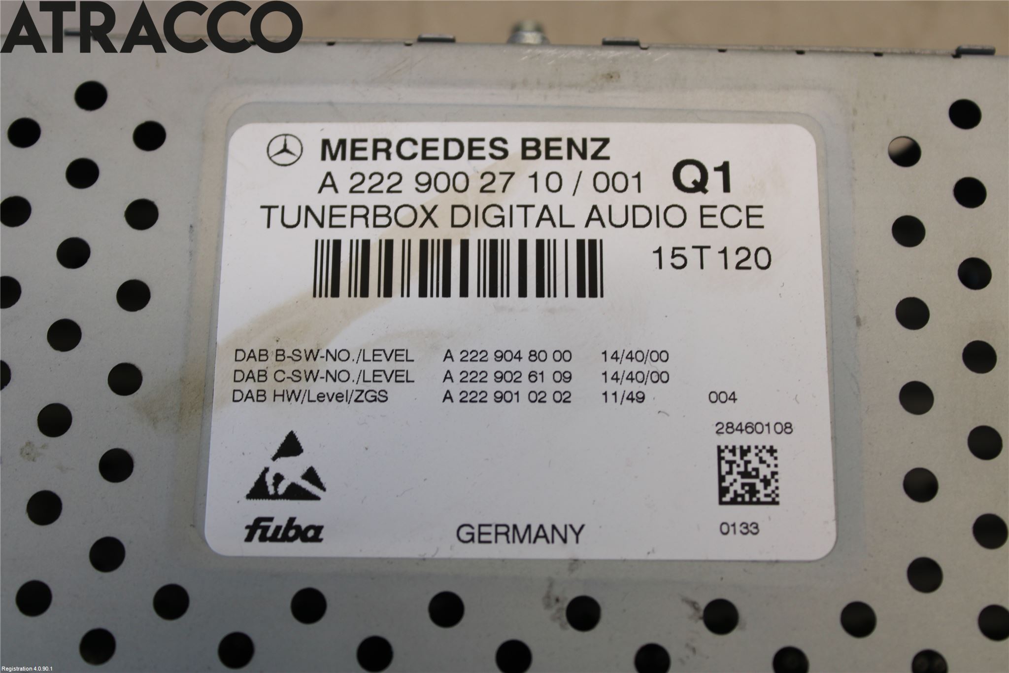 Mercedes-Benz MB B-KLASS (W246/W242) 12-19 Styreenhet Øvrig