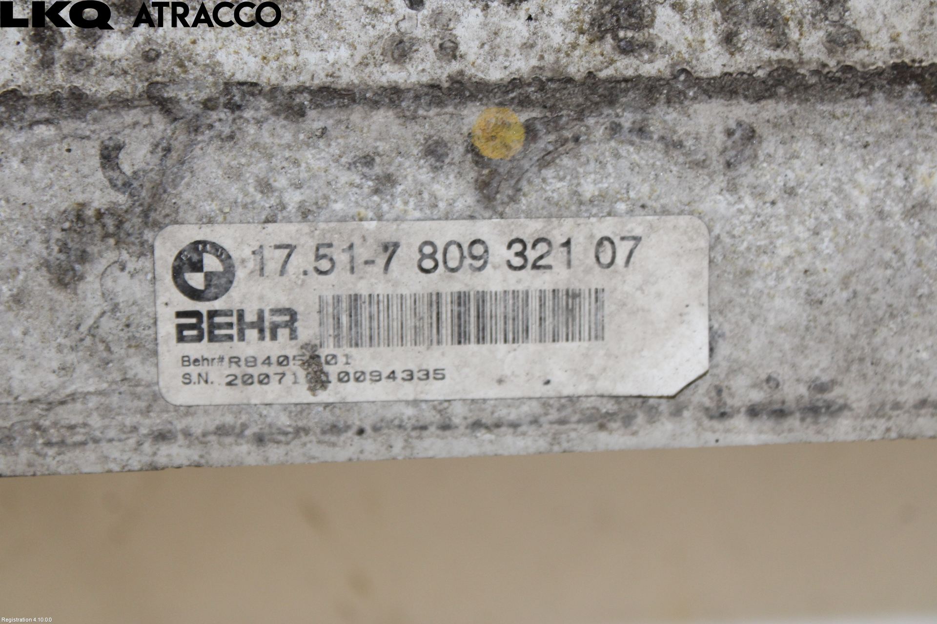 BMW X5 E70 07-13 Intercooler Radiator