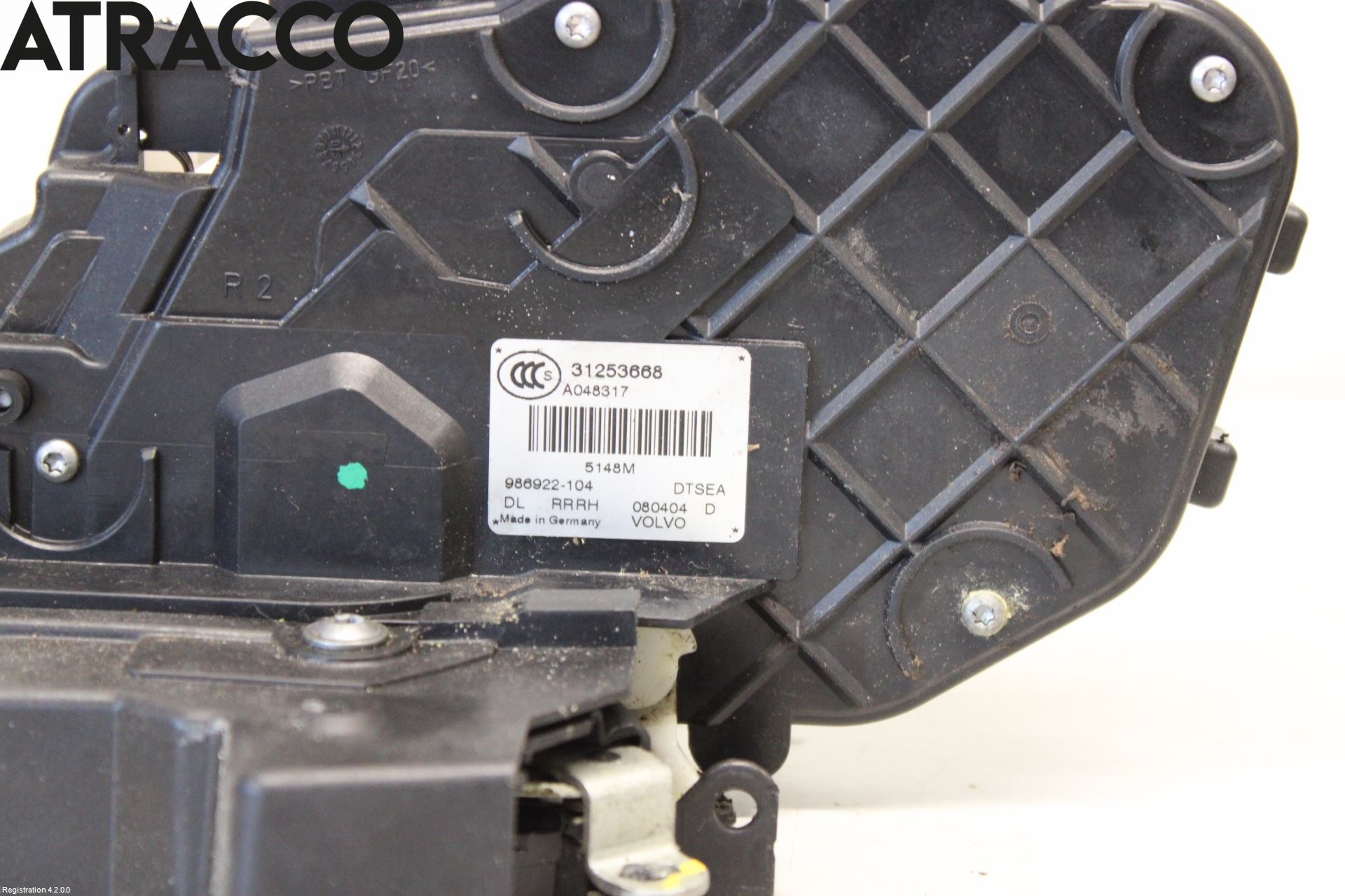 Volvo XC70 08-13 Dørlås - Låsekasse