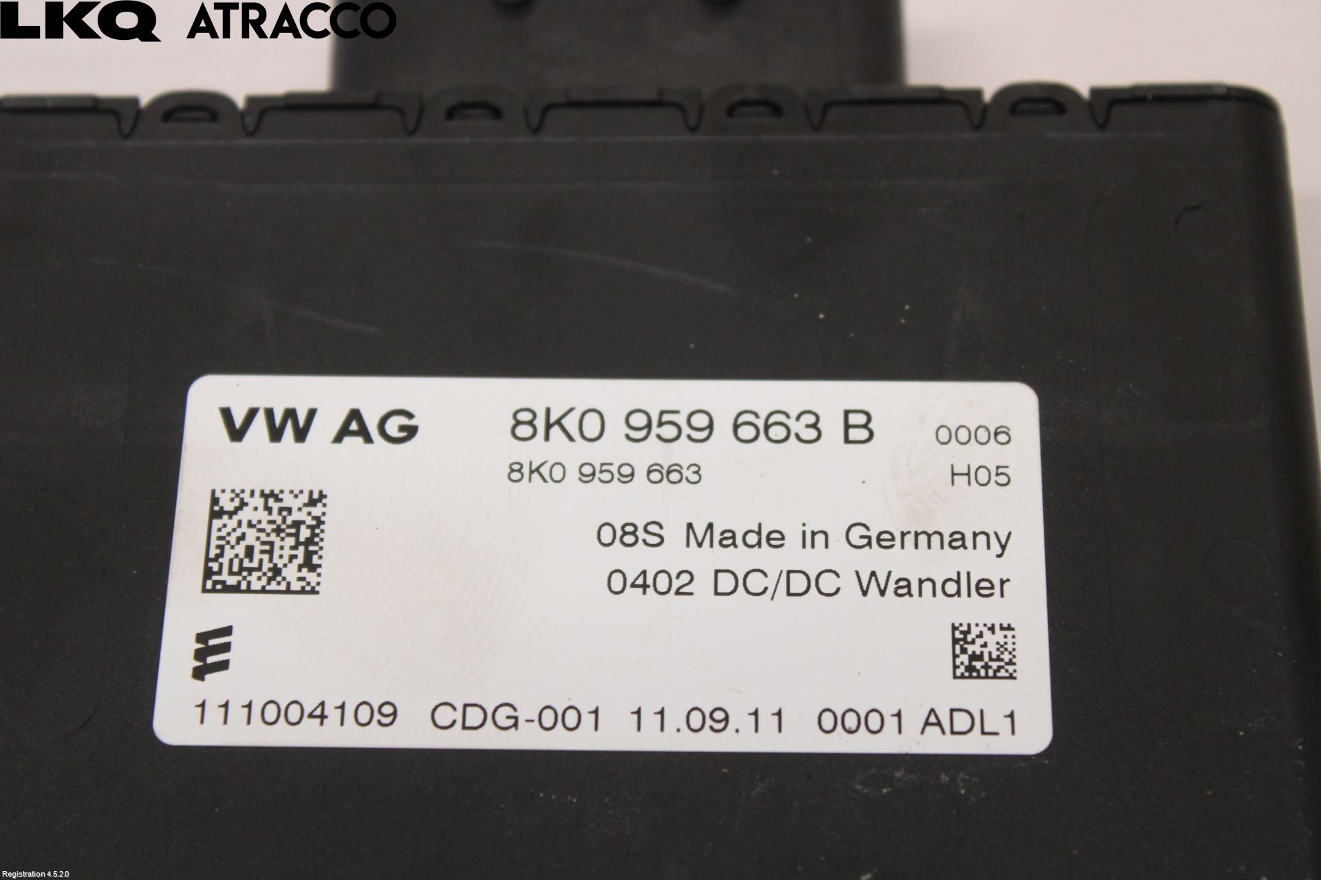 Audi S5 07- Styreenhet Øvrig