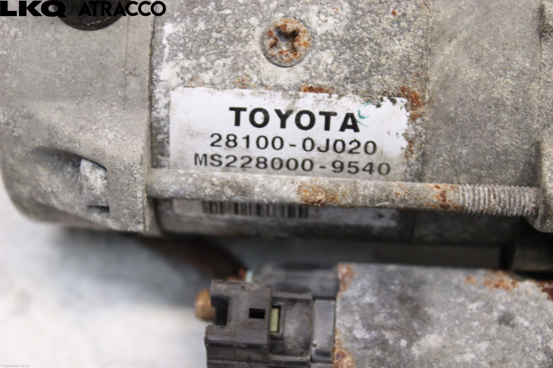 Toyota YARIS P1 03-05 Startmotor