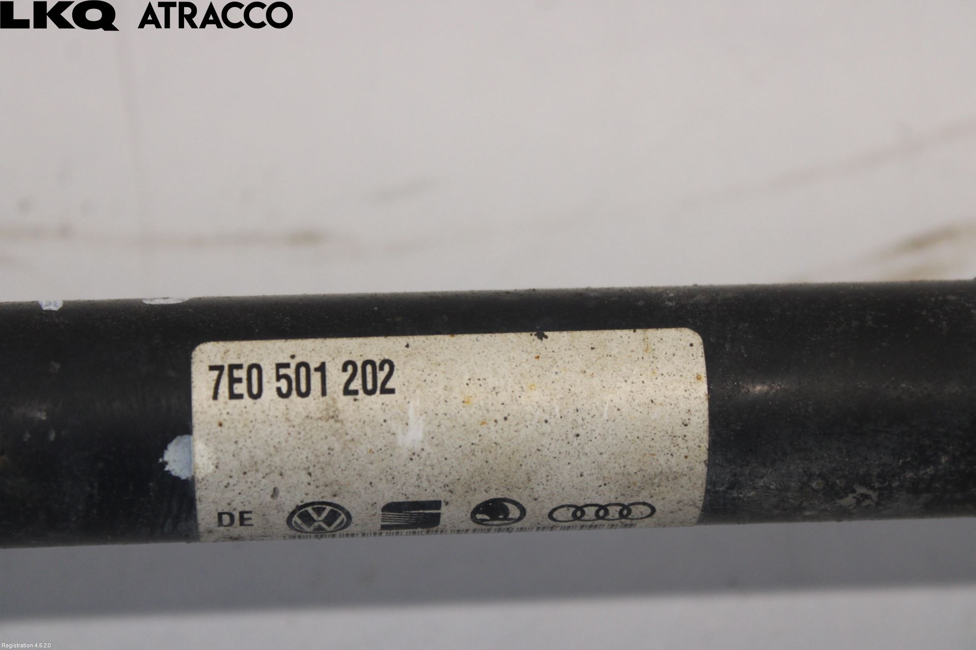 Volkswagen VW TRANSP/CARAVELLE (T5) 04-15 Drivaksel Bak Kompl Høyre