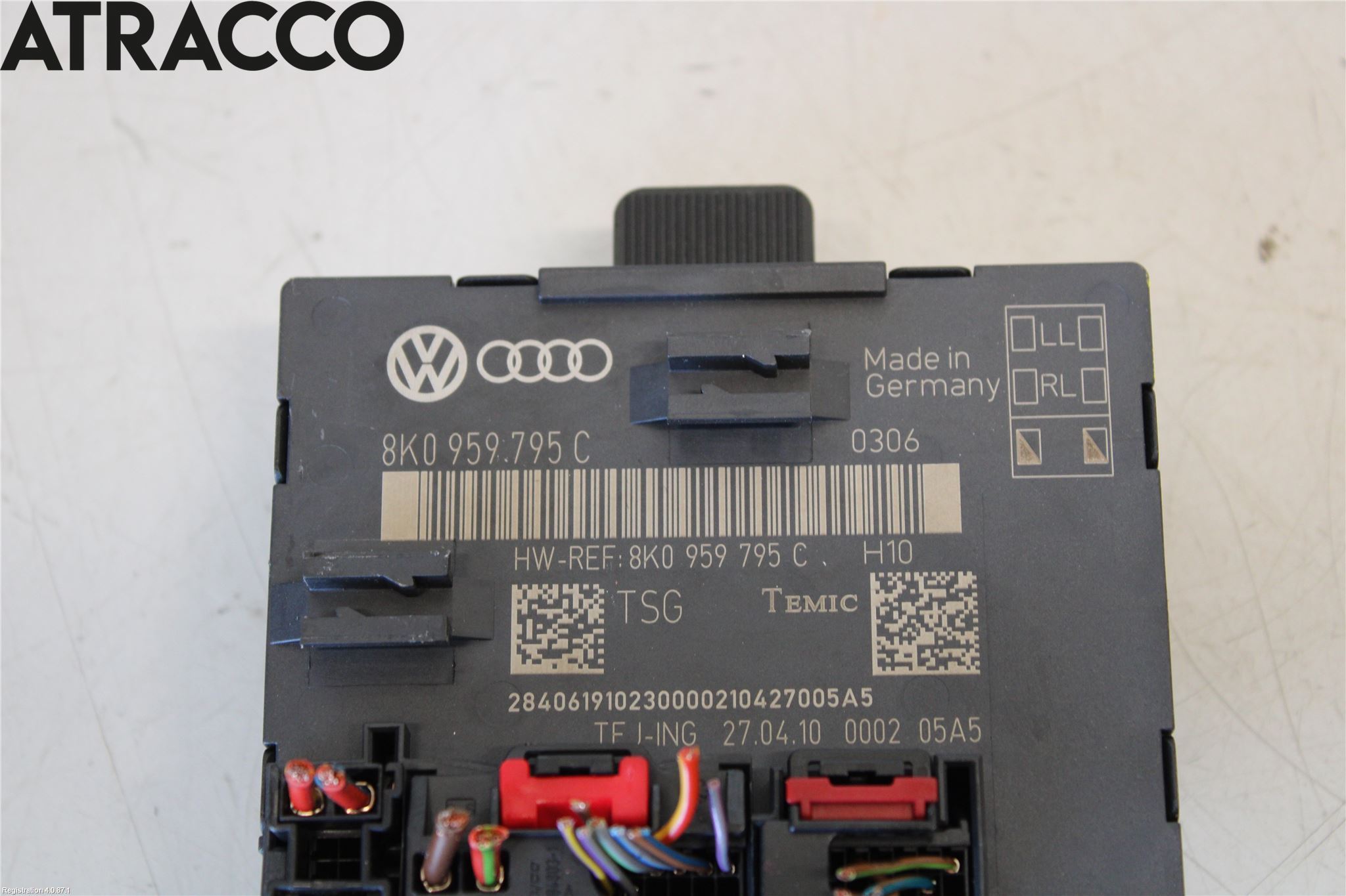 Audi A4/S4 08-11 Styreenhet Dør