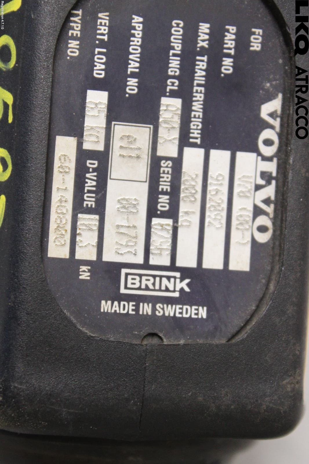 Volvo V70 00-04 Tilhengerfeste