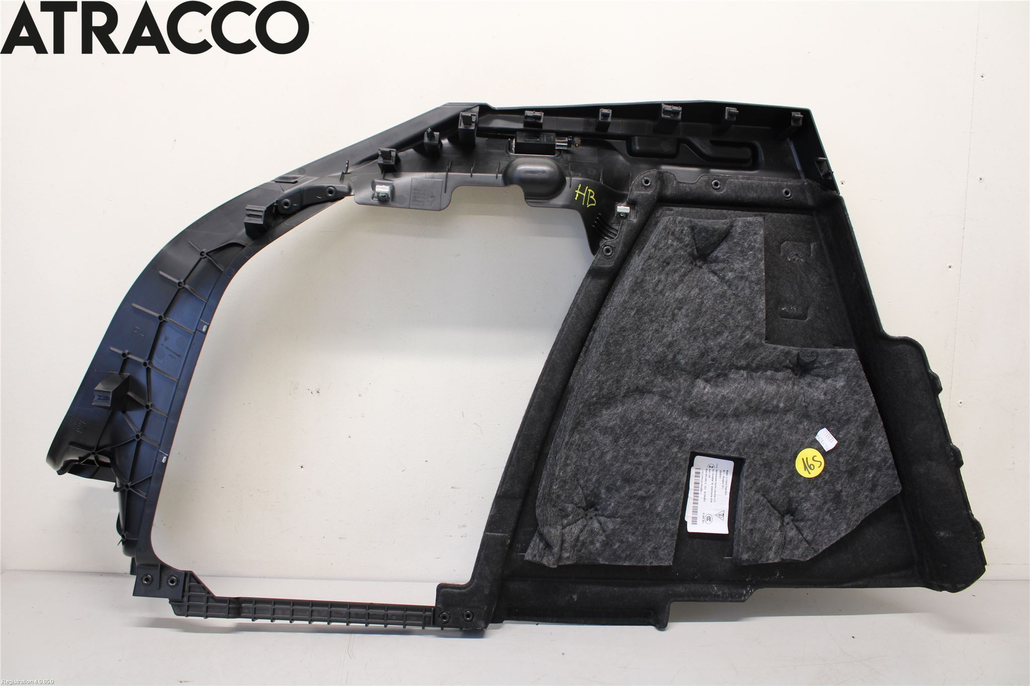 Porsche MACAN/EV 14- Innr Bagasjeromkledsel