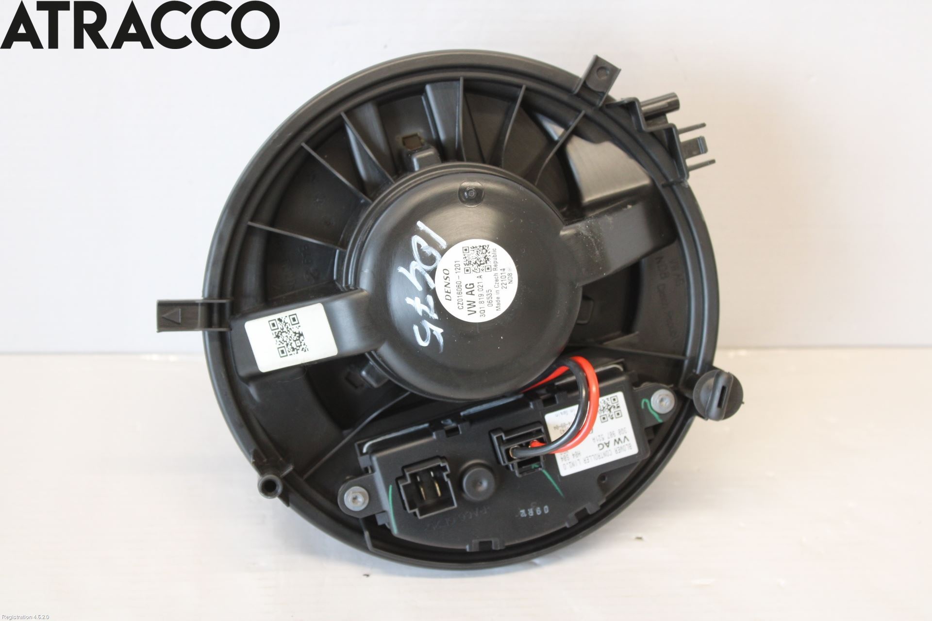 Volkswagen VW PASSAT 15-19 Varmeapparat Viftemotor