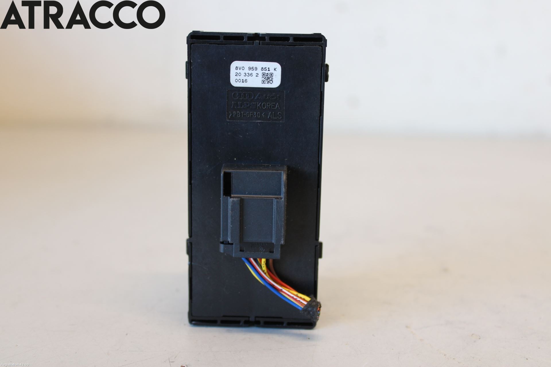 Audi Q2/SQ2 17- Bryter Vindusheis