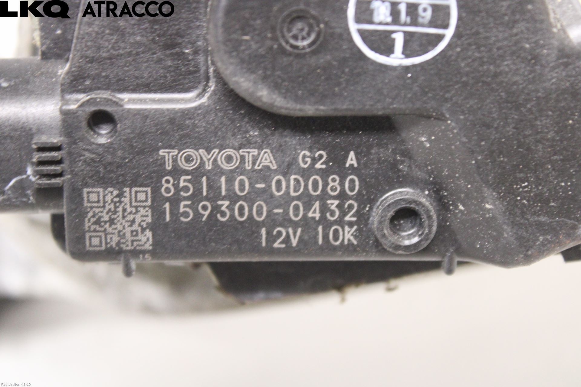 Toyota YARIS XP90 06-11 Viskermotor Frontrute