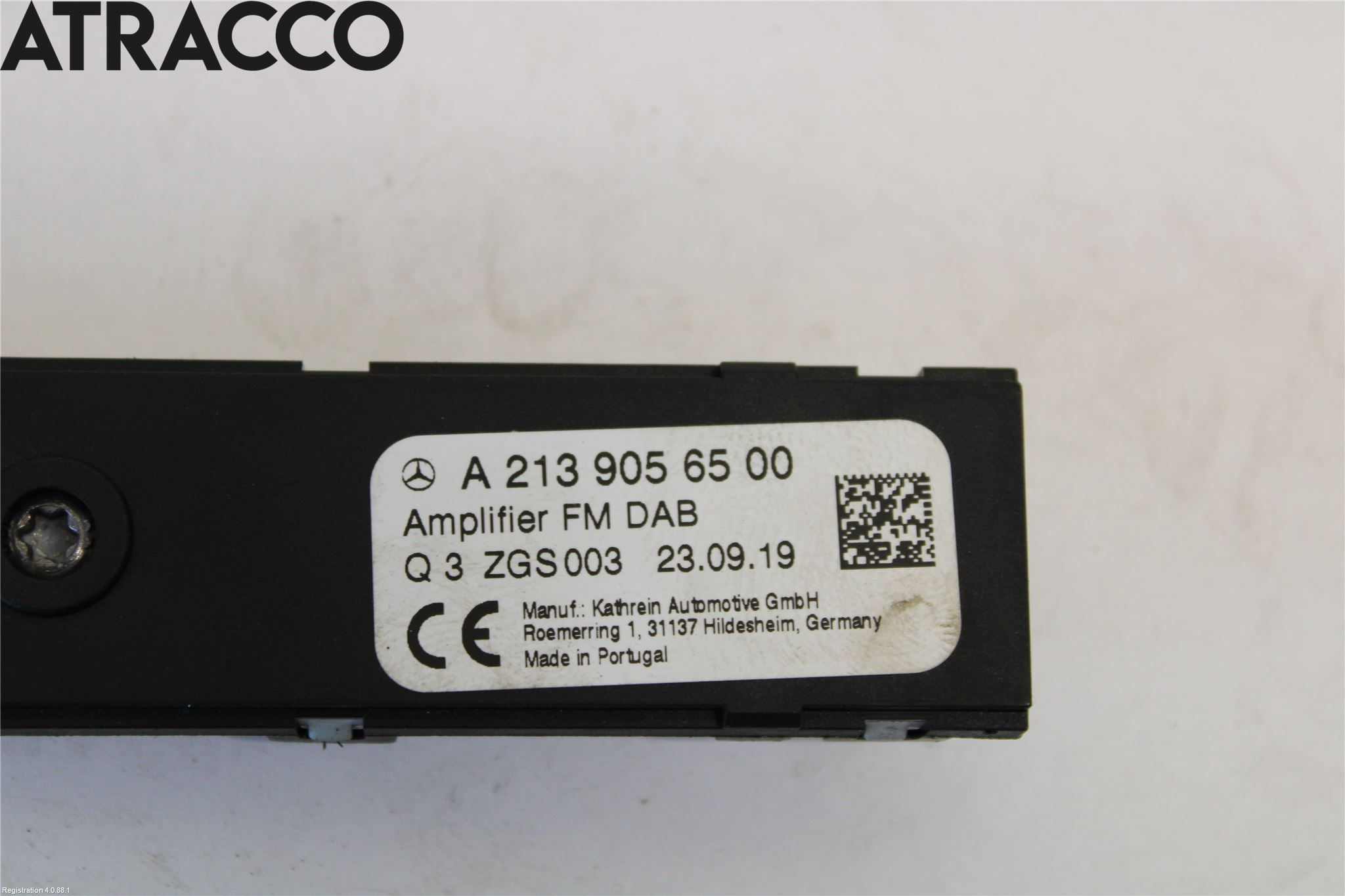 Mercedes-Benz MB B-KLASS (W246/W242) 12-19 Stereo Antenneforsterker