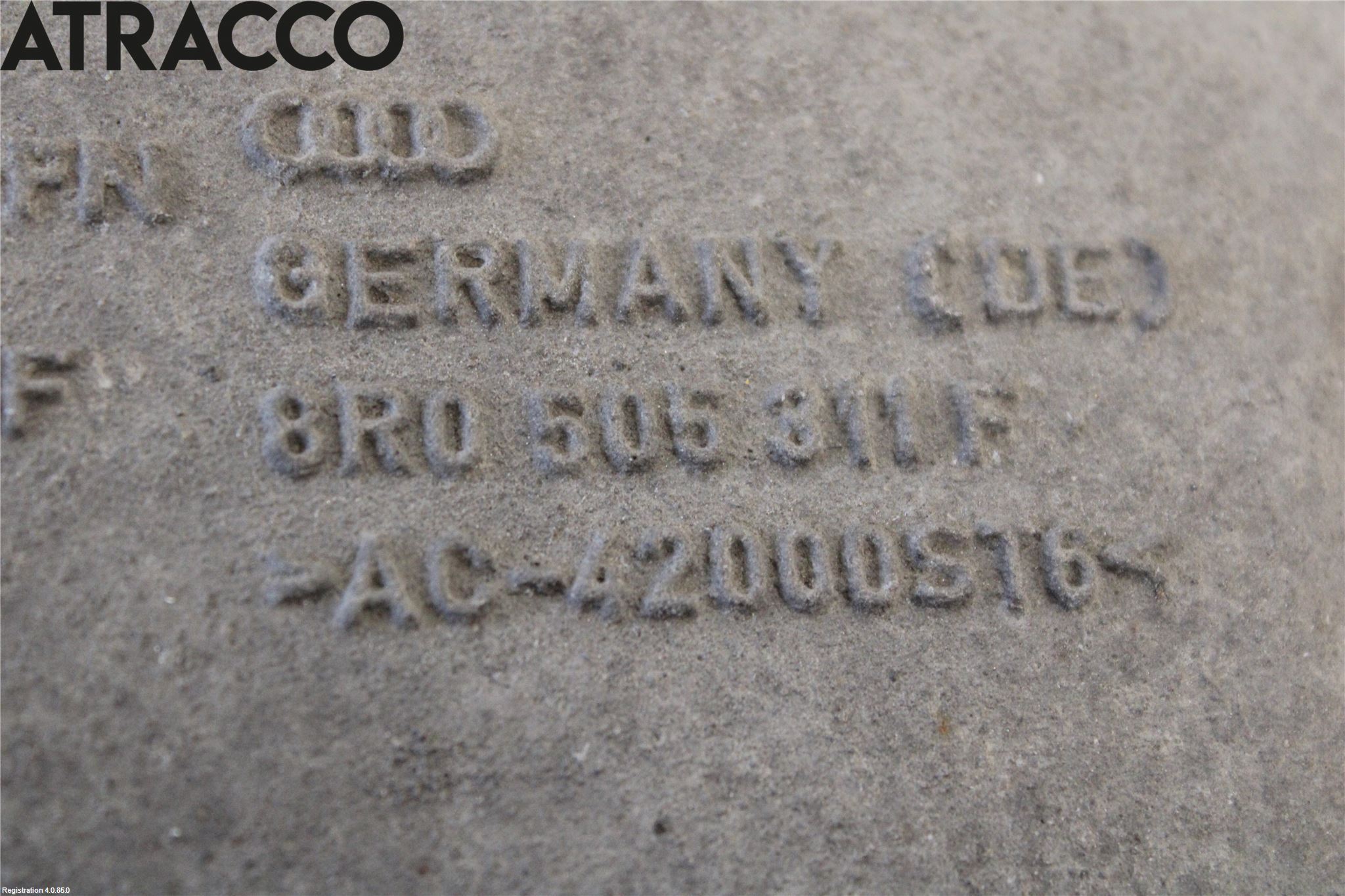 Porsche MACAN/EV 14- Bærearm Bak Venstre