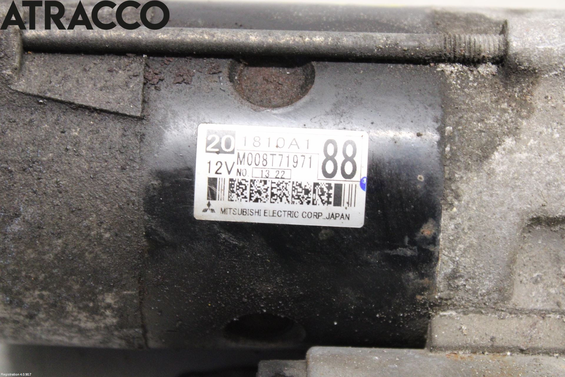 Mitsubishi ASX 10-22 Startmotor Diesel