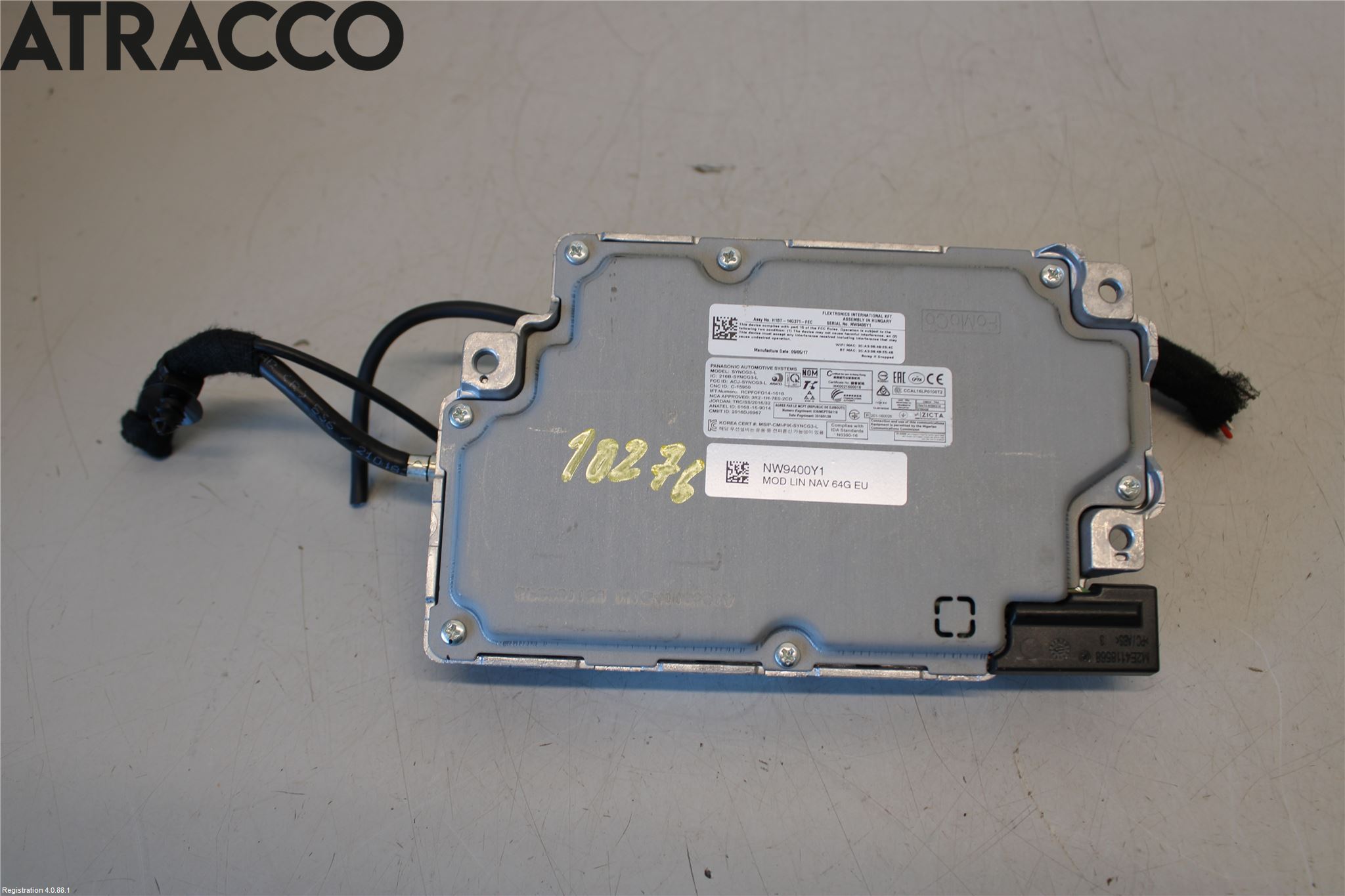 Ford FIESTA (VII) 18-23 Styreenhet Øvrig