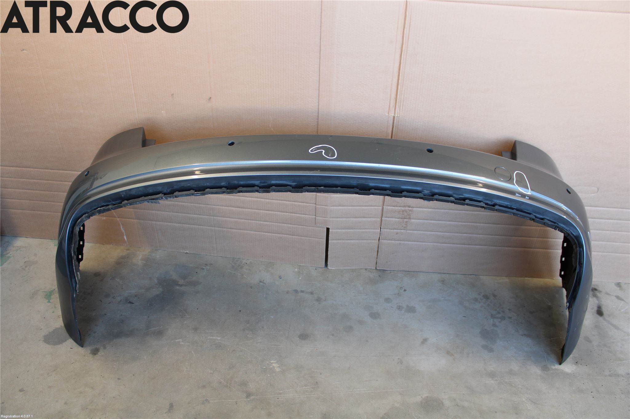 Audi A4/S4 08-11 Støtfanger Bak