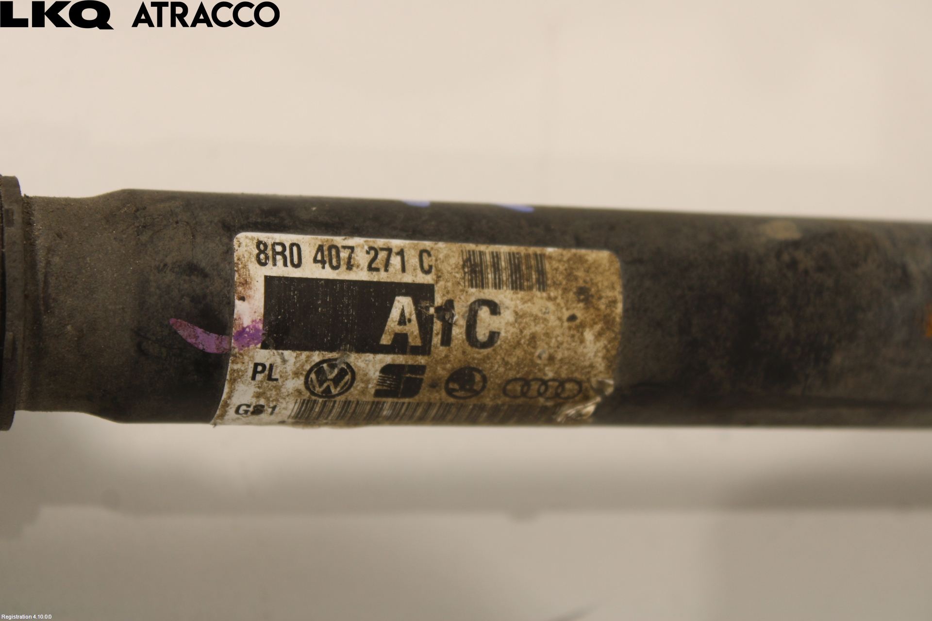 Audi A7/S7 4G 11-17 Drivaksel Foran Kompl Høyre