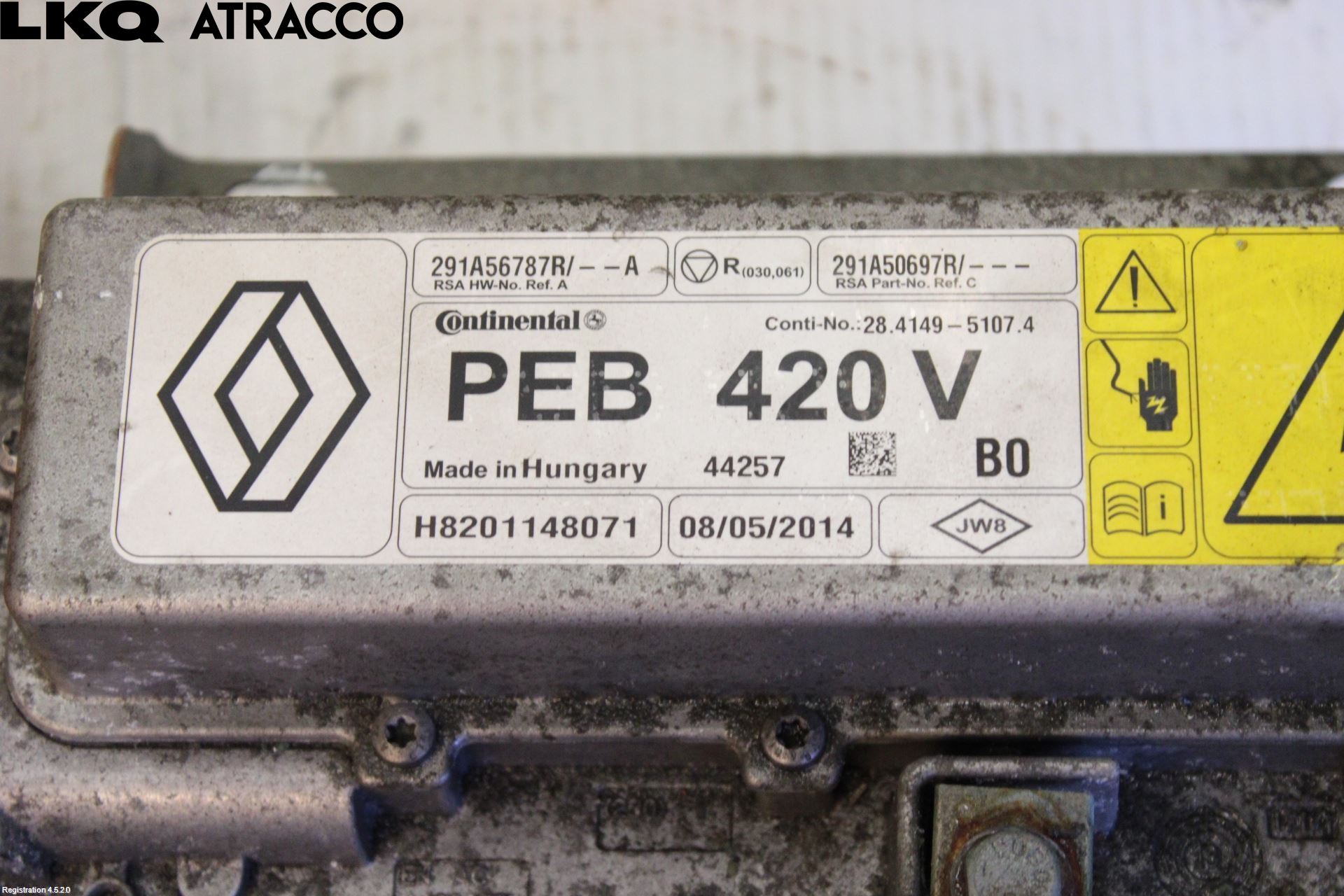 Renault ZOE/E-TECH 13- Inverter 12-)220V