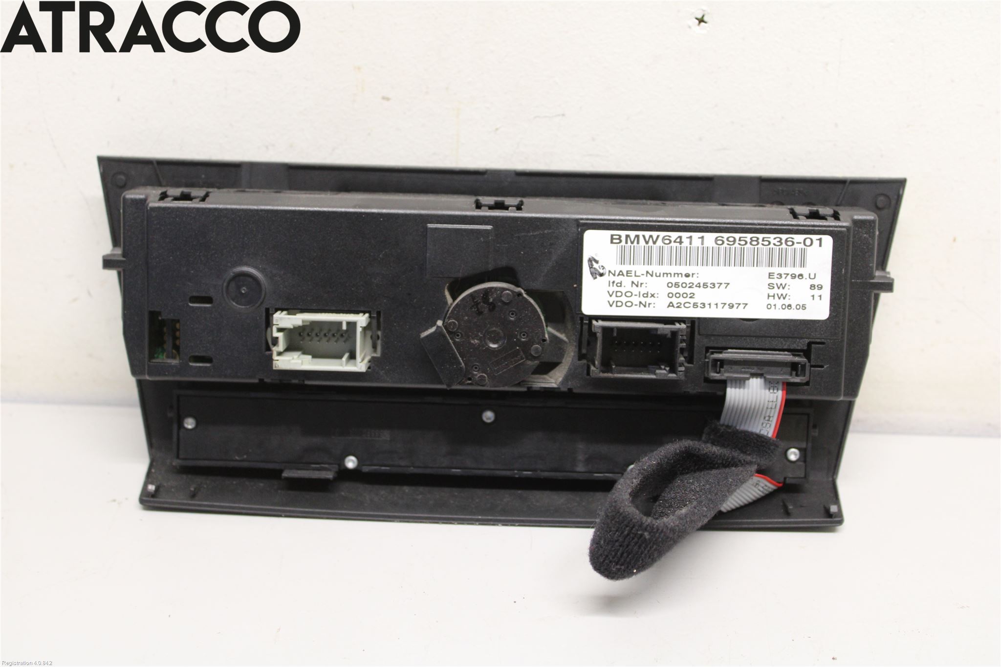 BMW 3 E90/91 SED/TOU 05-12 Varme Ac Betjening-Display