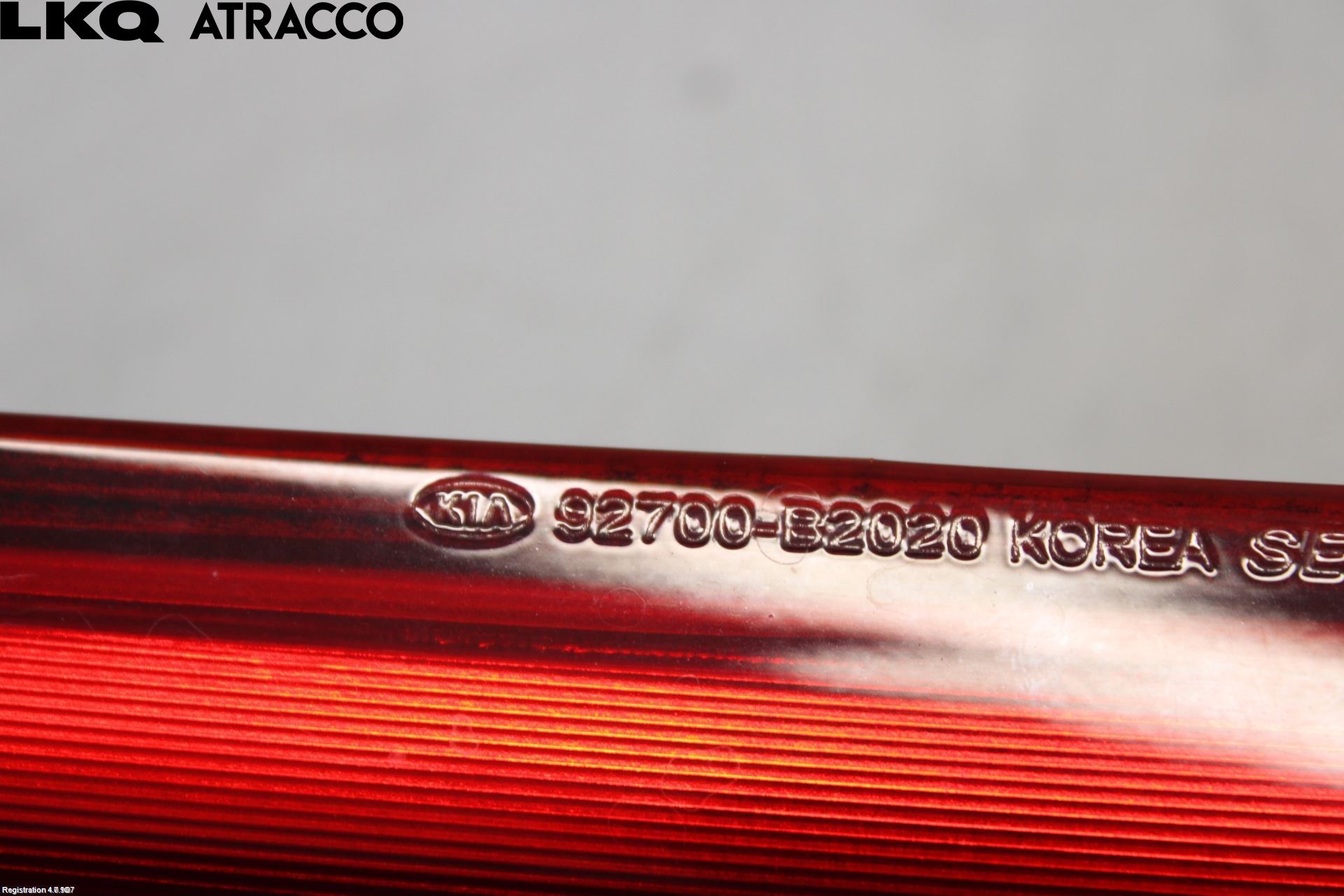 Kia SOUL 09- Bremselys Bakrute