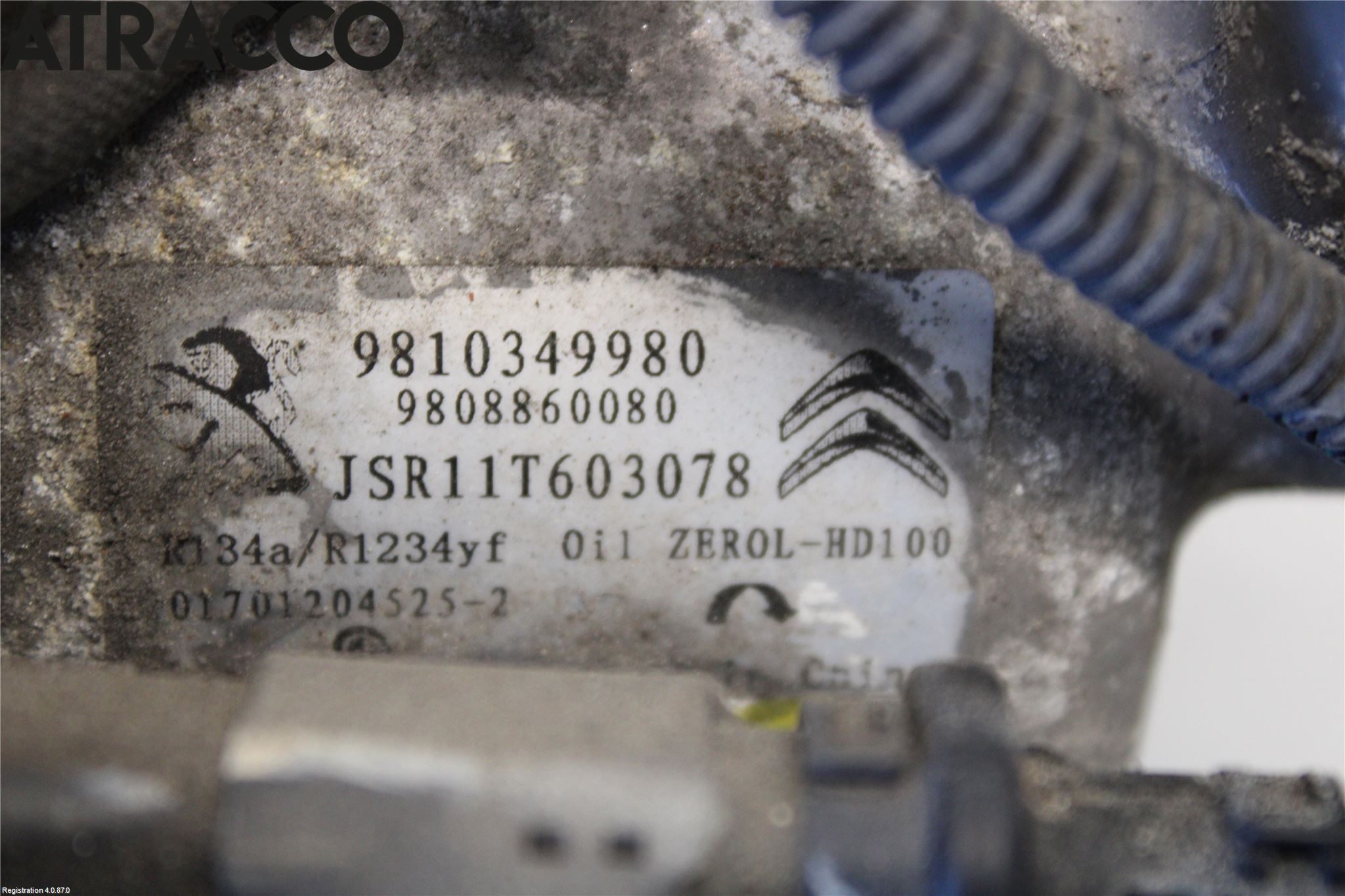 Peugeot EXPERT/E-EXPERT 17- Varme Ac Kompressor