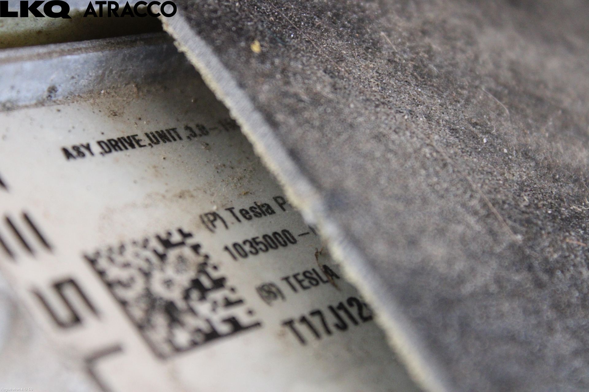 Tesla MODEL S 13- Motor Elektrisk Fram