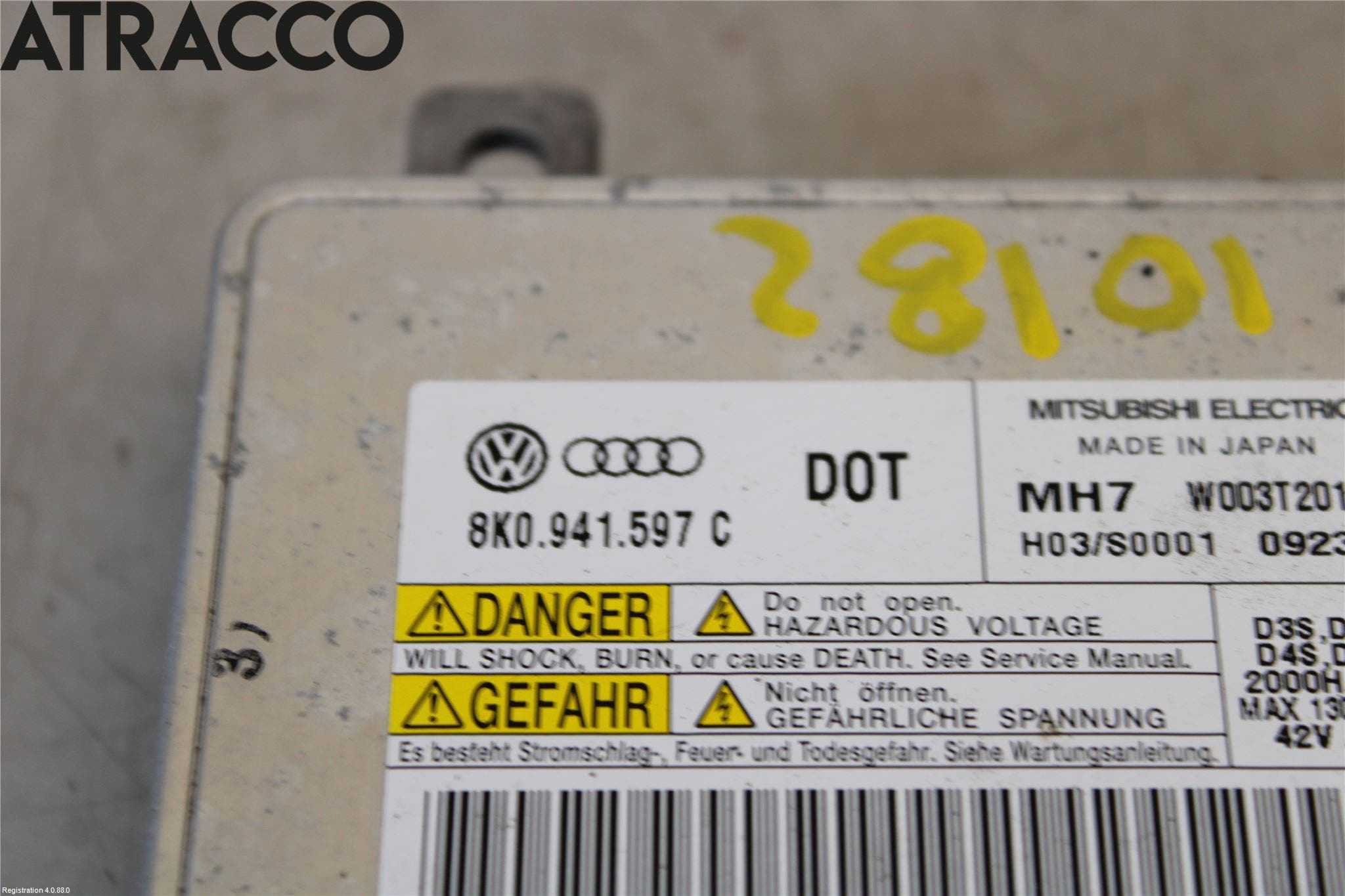 Audi A1/S1 11-18 Styreenhet Xenon