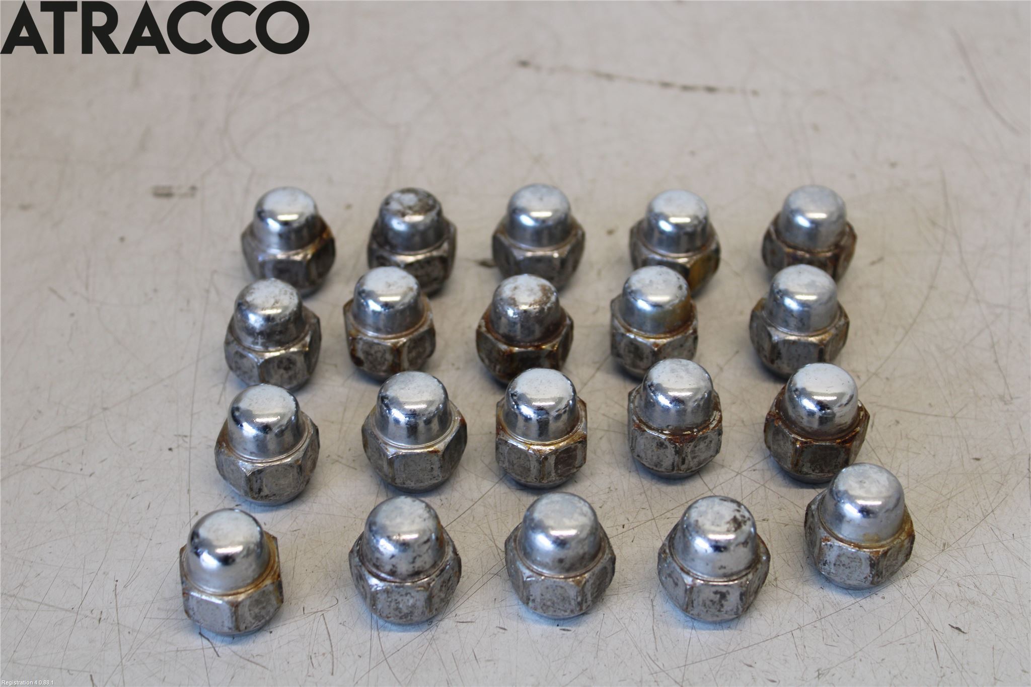 Kia SPORTAGE (SL) 11-15 Hjulmutter - Bolt - Sett