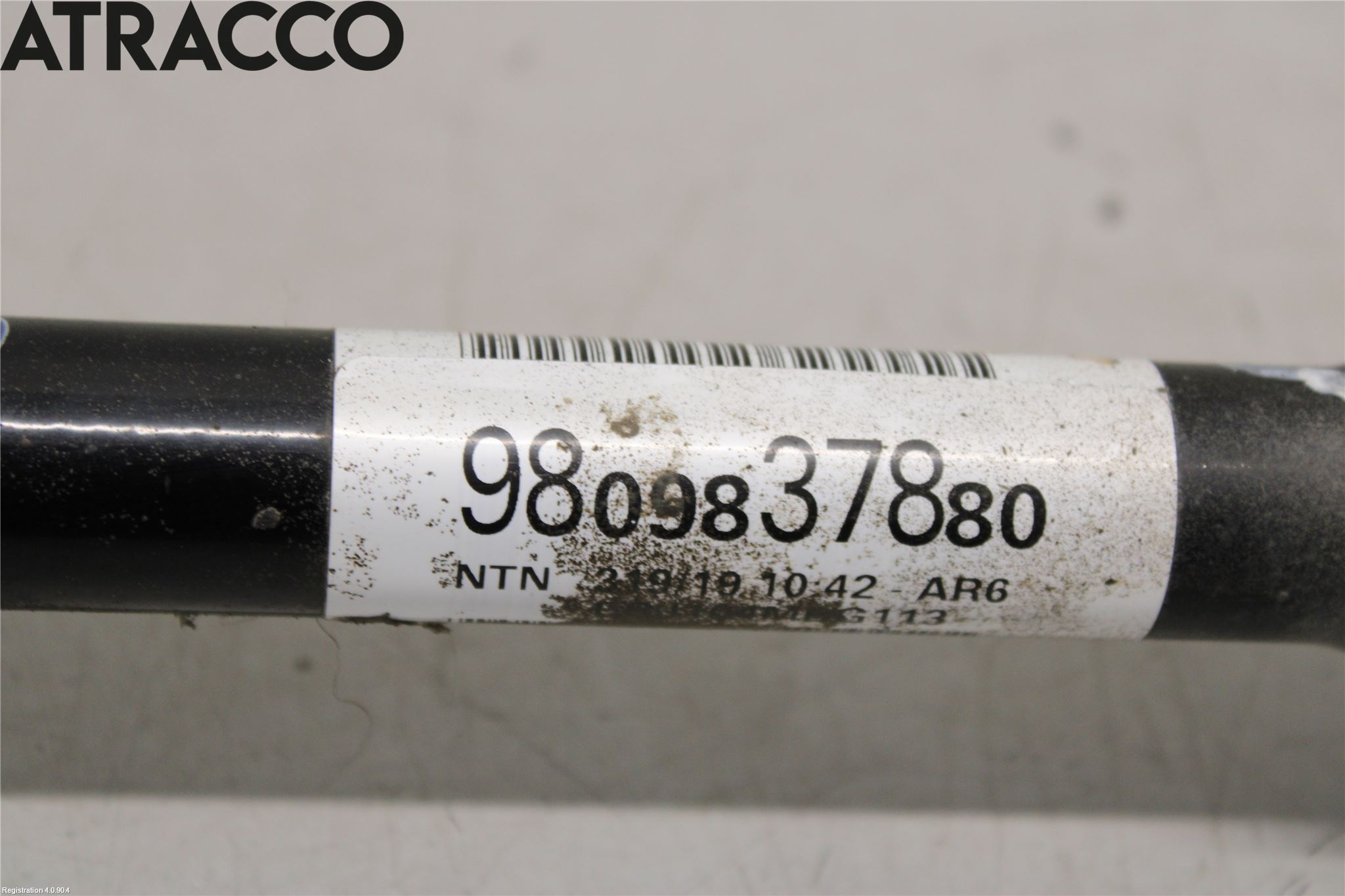 Citroen JUMPY 07-16 Drivaksel Foran Kompl Venstre