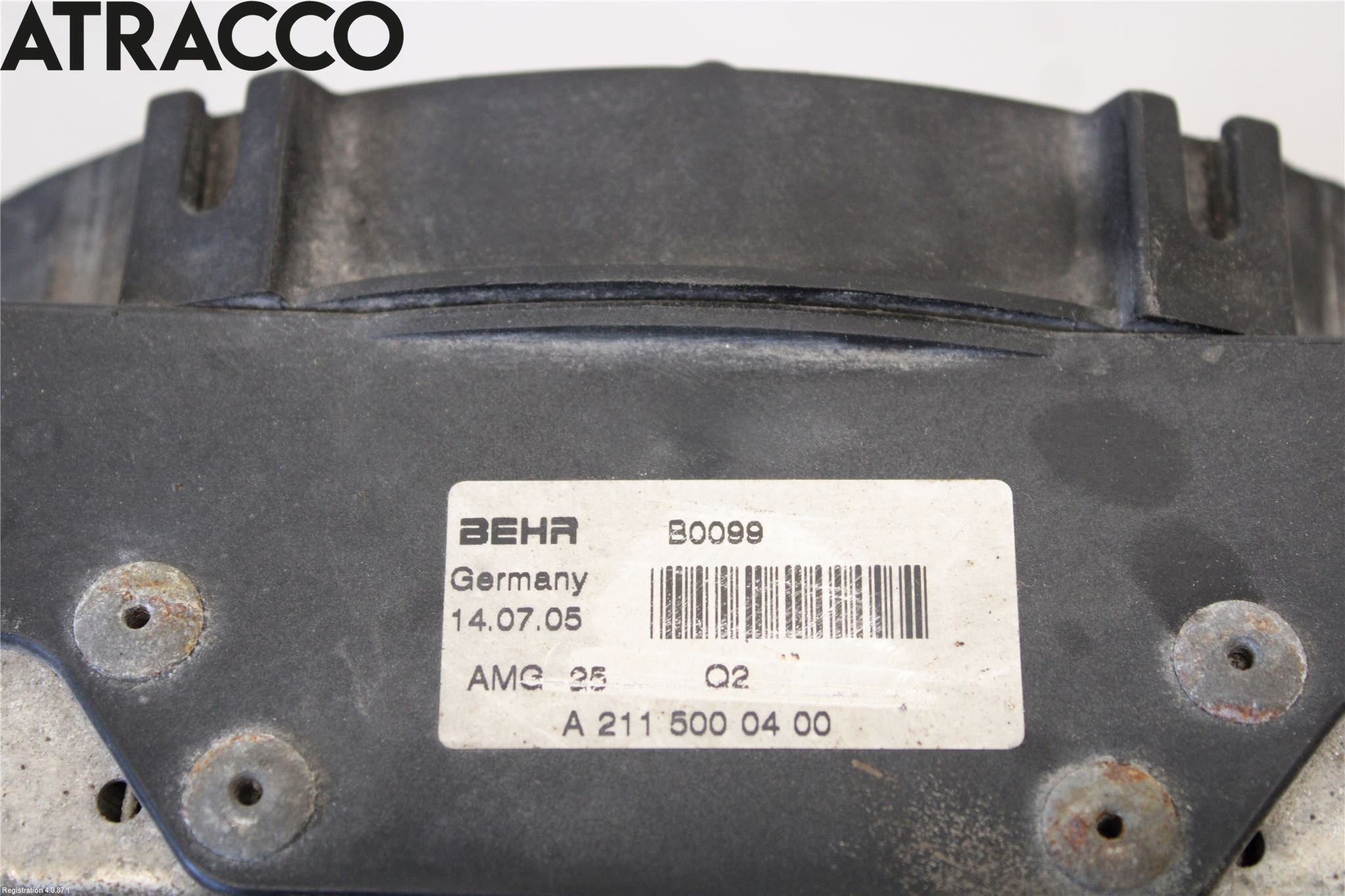 Mercedes-Benz MB E-KLASS (W211) 02-09 Kjølevifte Elektrisk