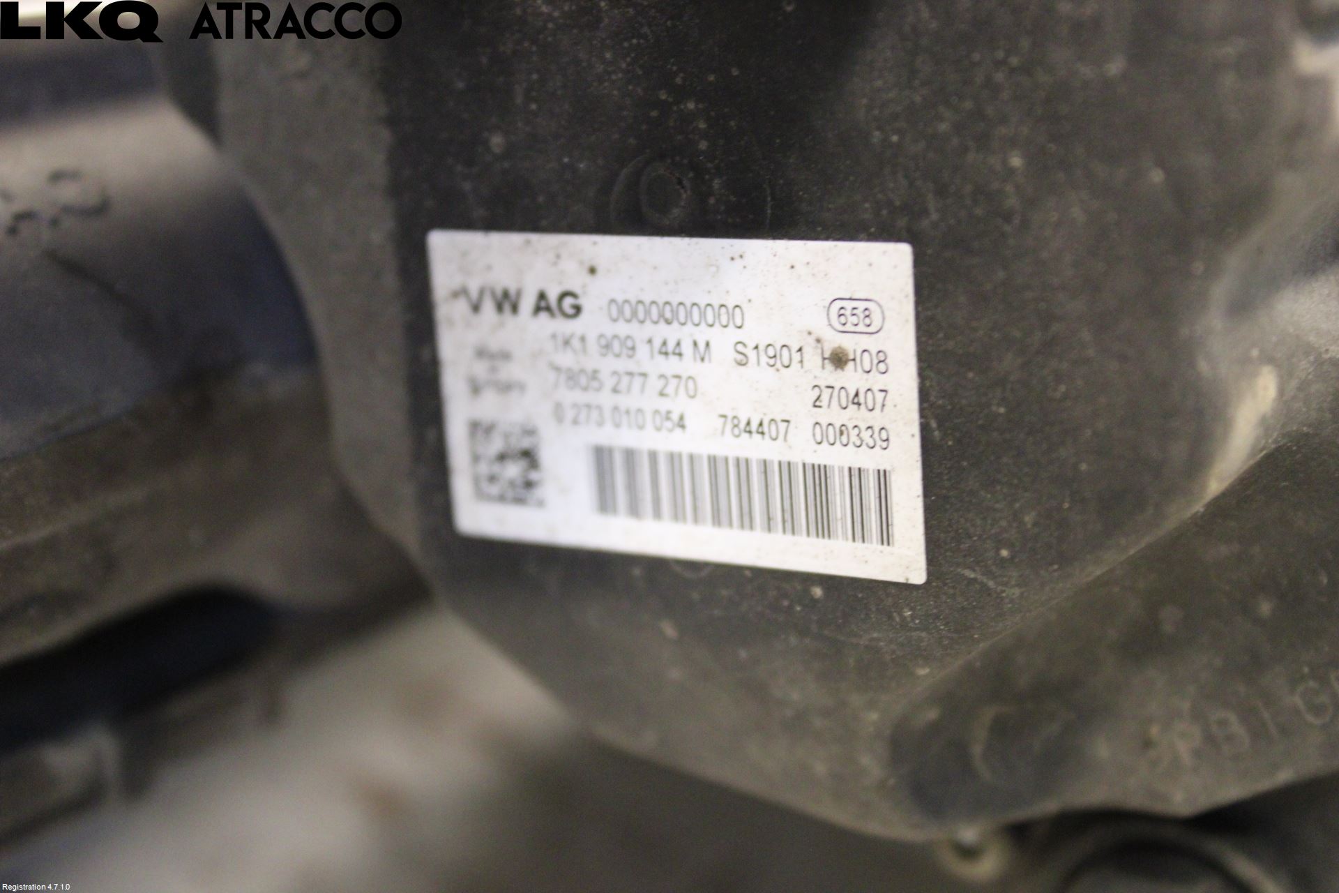 Audi A3/S3 05-13 Servo Snekke - Tannstang