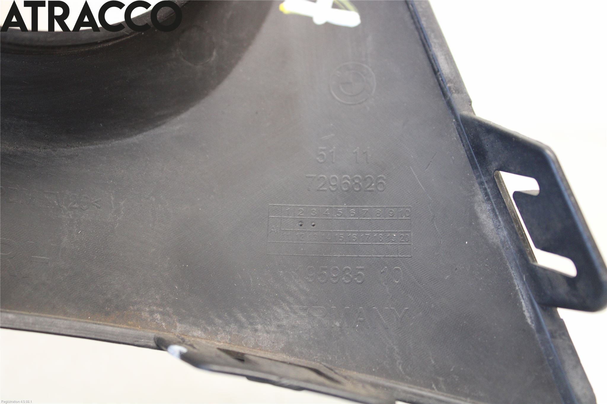 BMW i3 I01 13-22 Frontlykt Kurve-Tåkelys Ramme