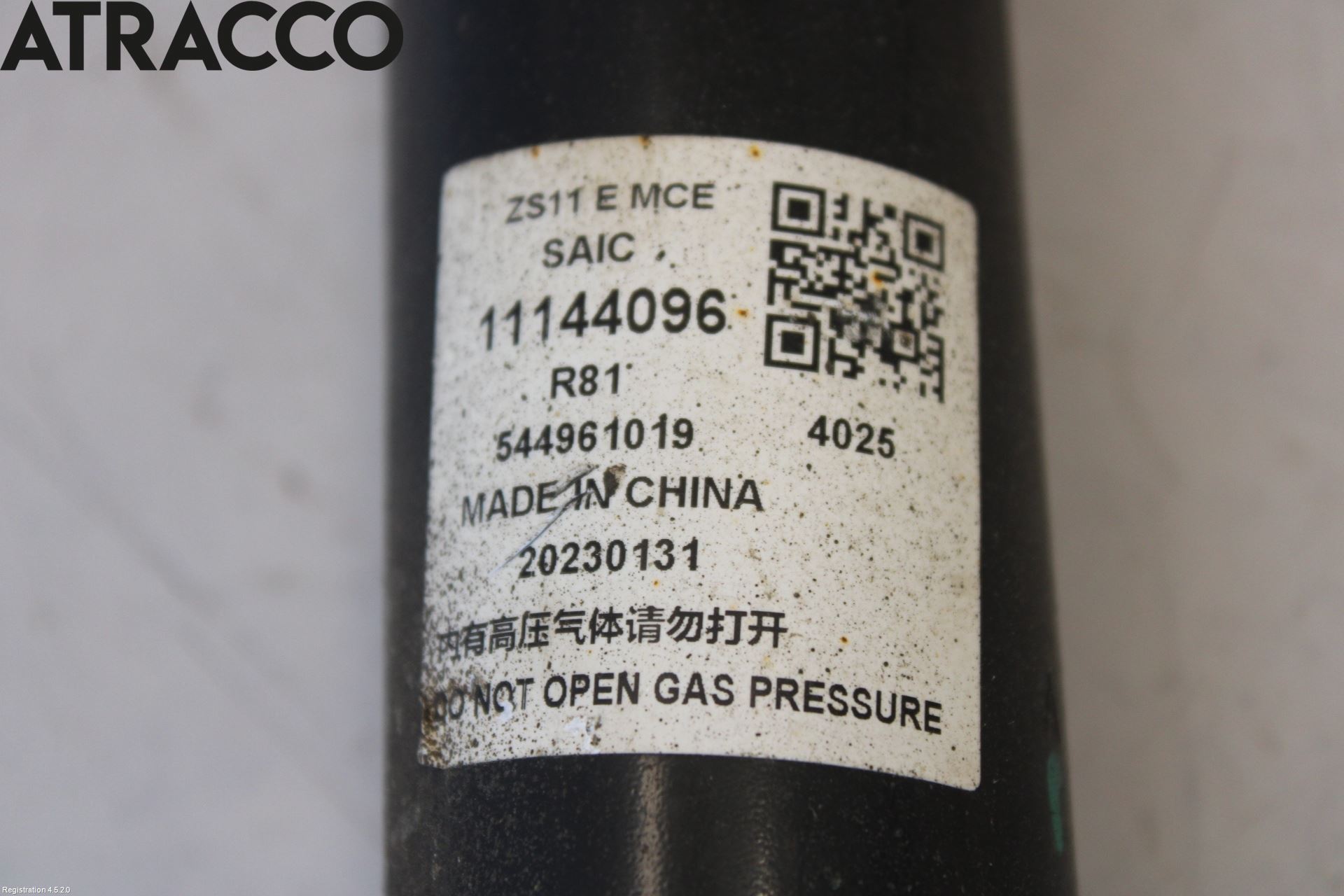 MG ZS EV 20- Støtdemper Bak