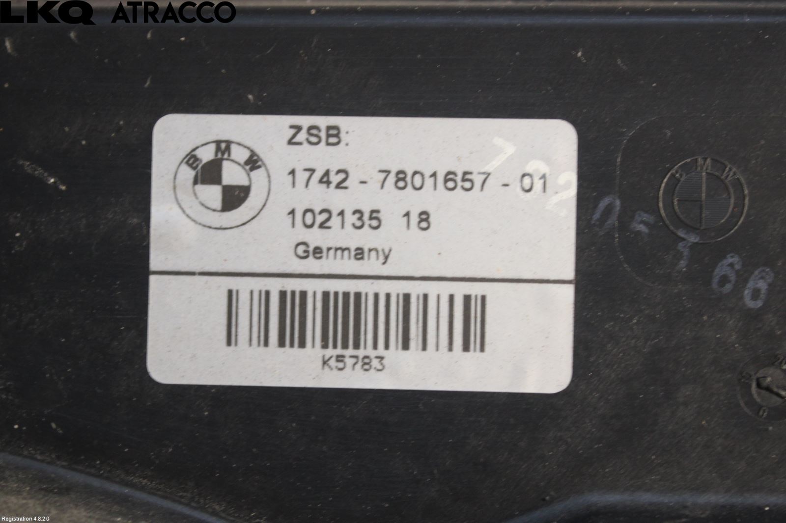 BMW 5 E60/61 Sed/Tou 02-10 Kjølevifte Elektrisk