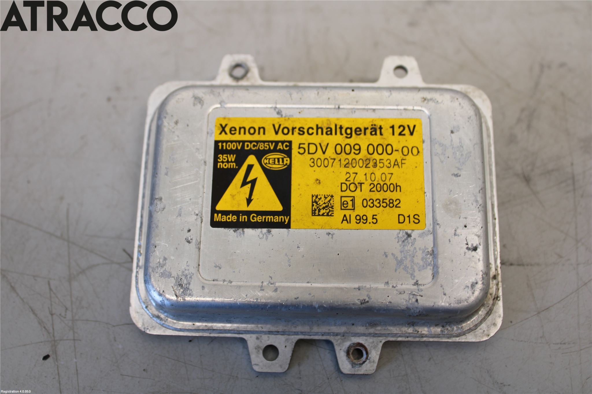 BMW 5 E60/61 Sed/Tou 02-10 Styreenhet Xenon