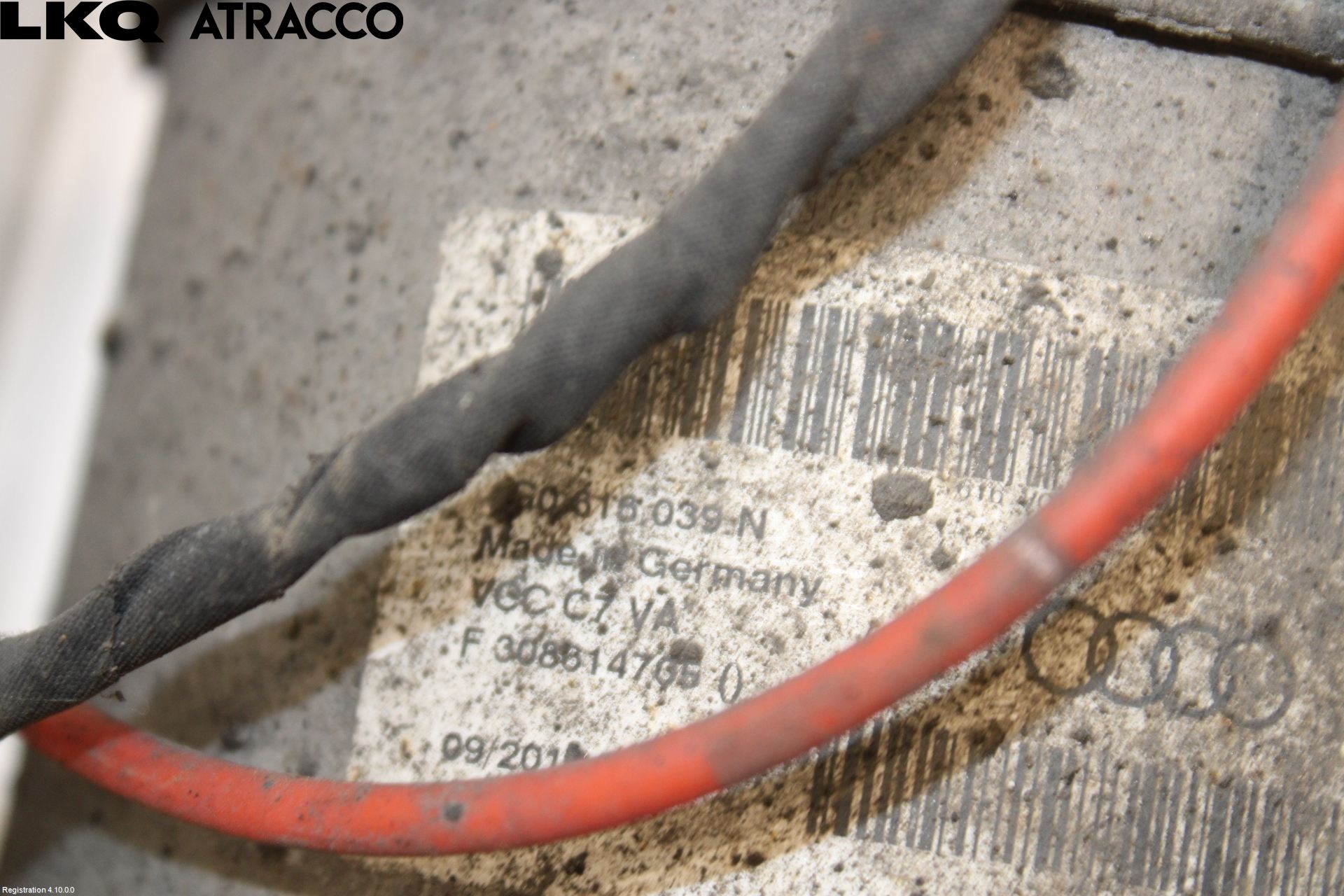 Audi A7/S7 4G 11-17 Nivåreg Belg - Luftpute