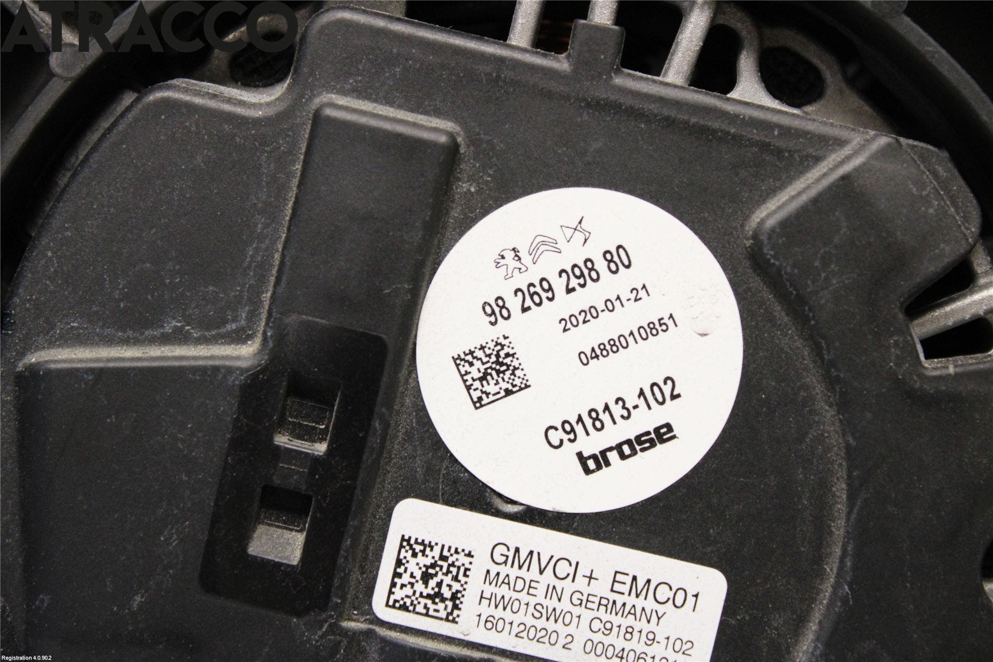 Opel CORSA F, CORSA-E 20- Kjølevifte Elektrisk