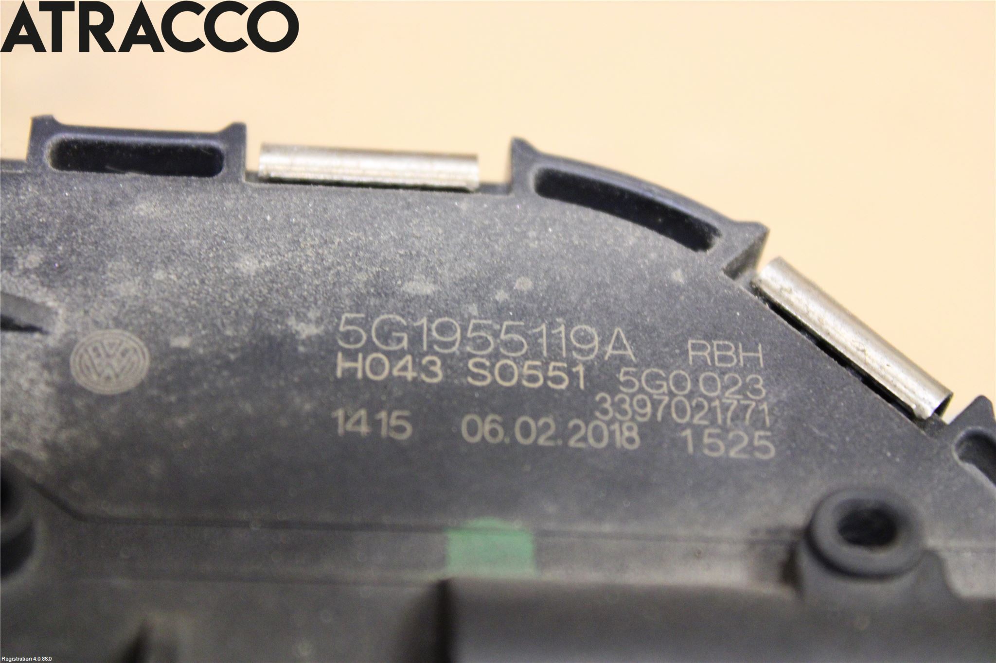 Volkswagen VW GOLF / E-GOLF VII 13-20 Viskermotor Frontrute