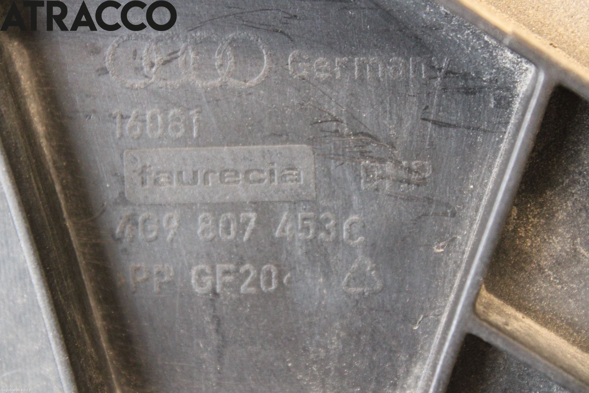 Audi A6/S6 4G 11-18 Støtfangerfeste Bak Venstre