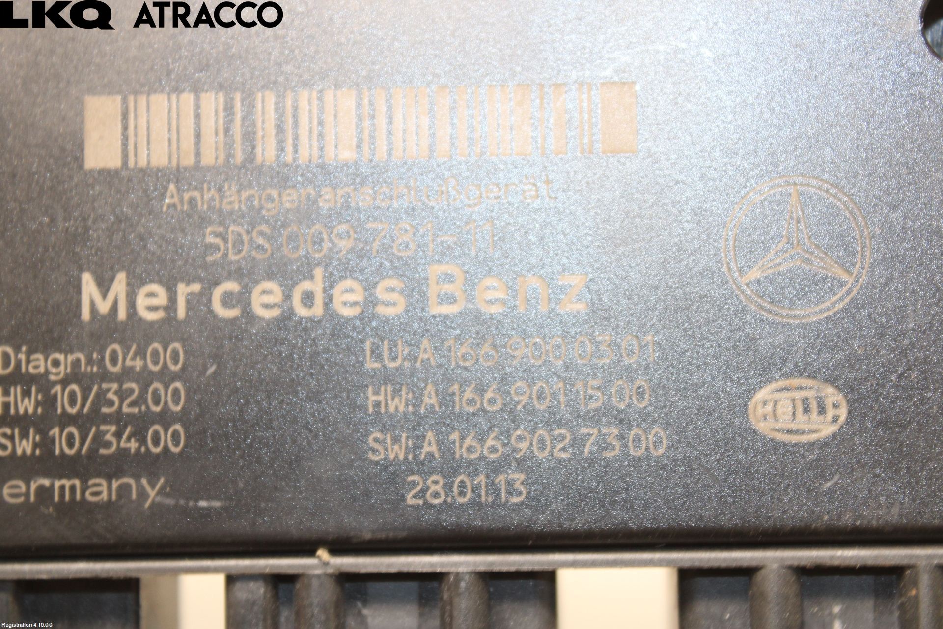 Mercedes-Benz MB ML/GLE-KLASS (W166) 12-18 Styreenhet Tilhengerfeste