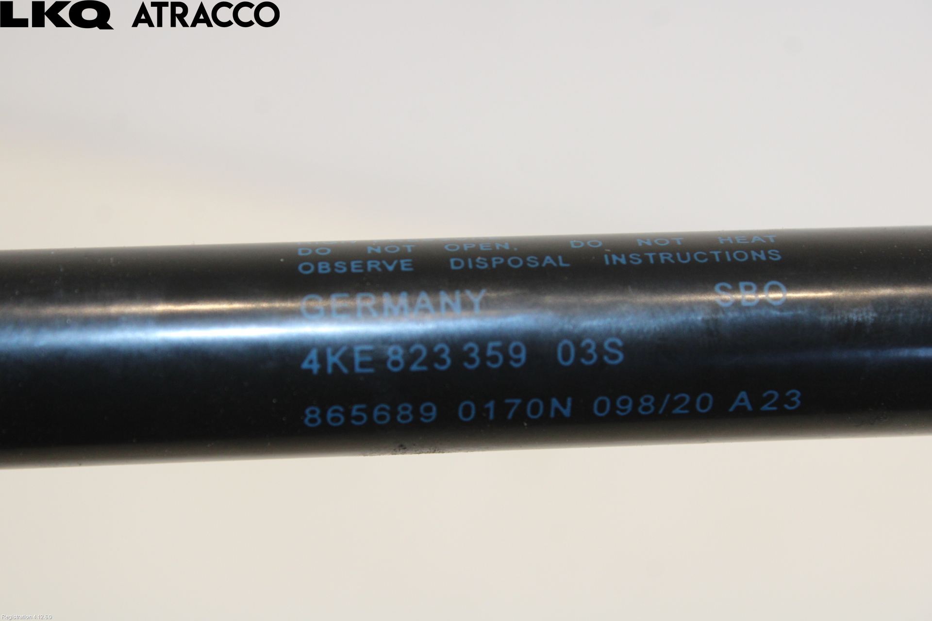 Audi E-TRON, S GE 19- Panser Demper-Gassfjær