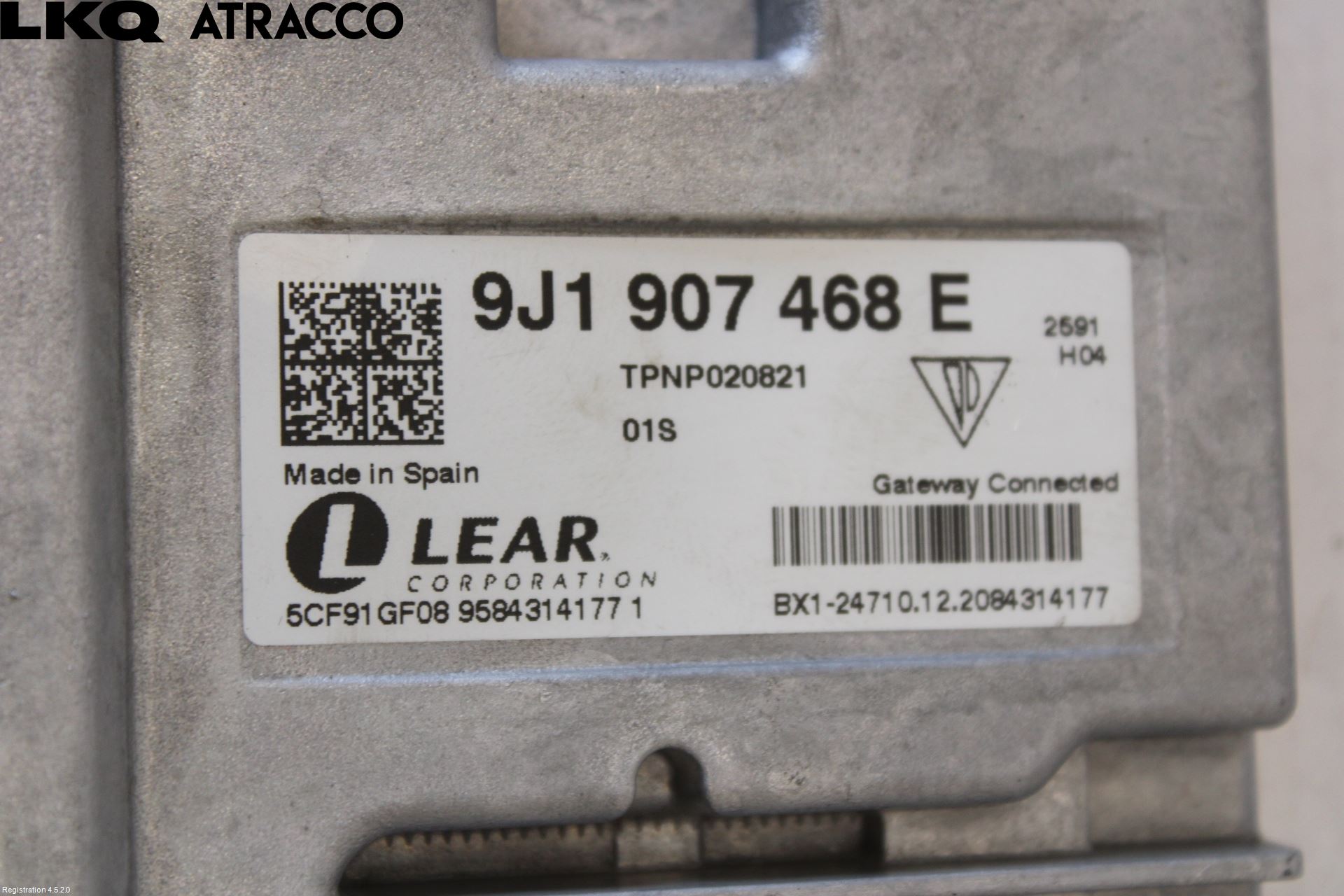 Porsche TAYCAN 20- Styreenhet Øvrig