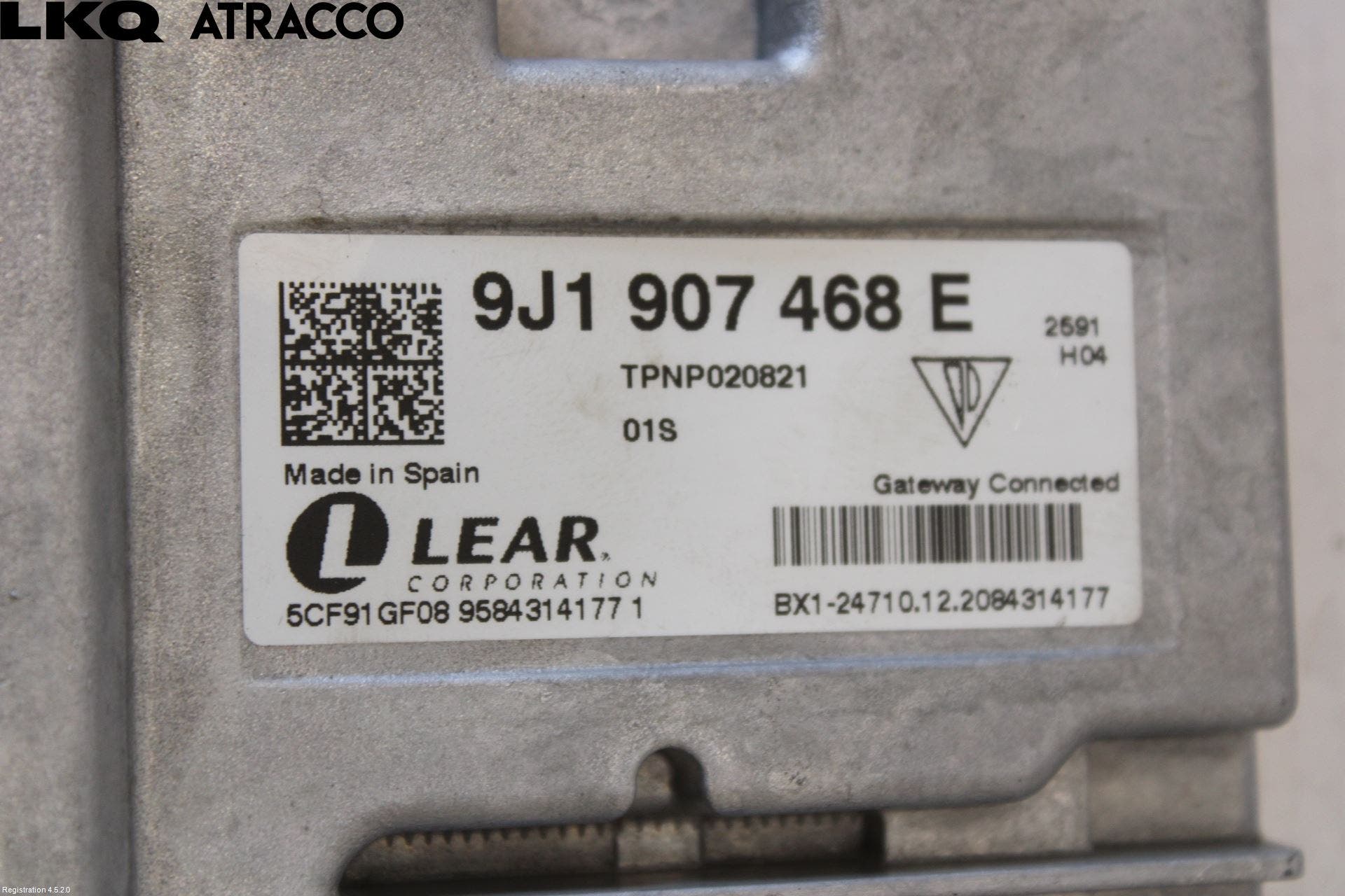 Porsche TAYCAN 20- Styreenhet Øvrig