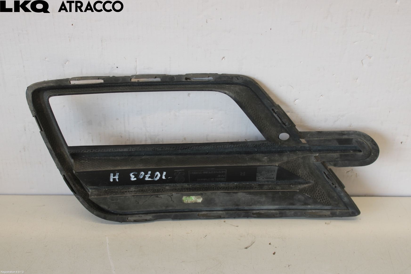 Volkswagen VW CADDY 16-20 Frontlykt Kurve-Tåkelys Ramme