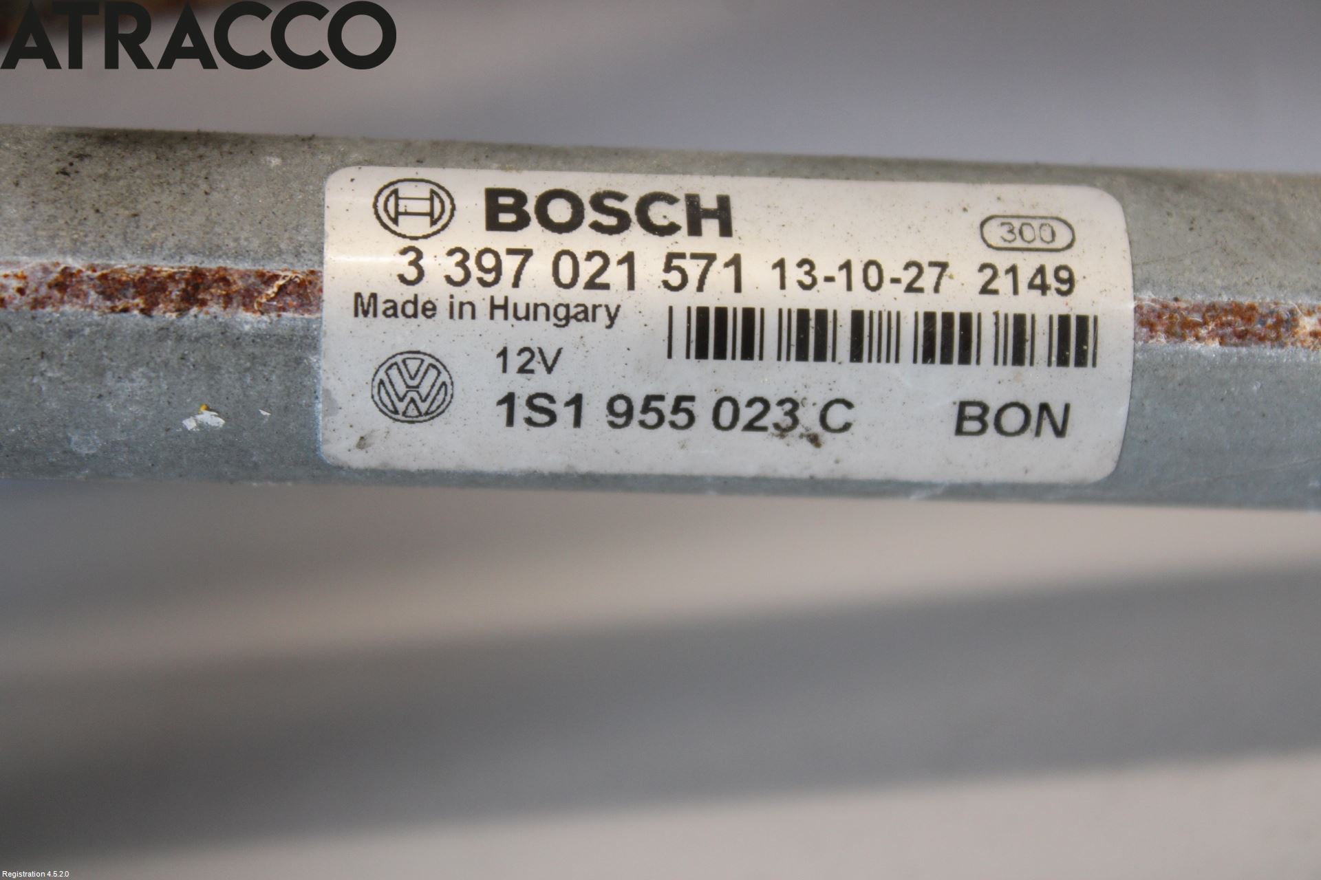 Volkswagen VW UP! / E-UP! Viskermotor Frontrute