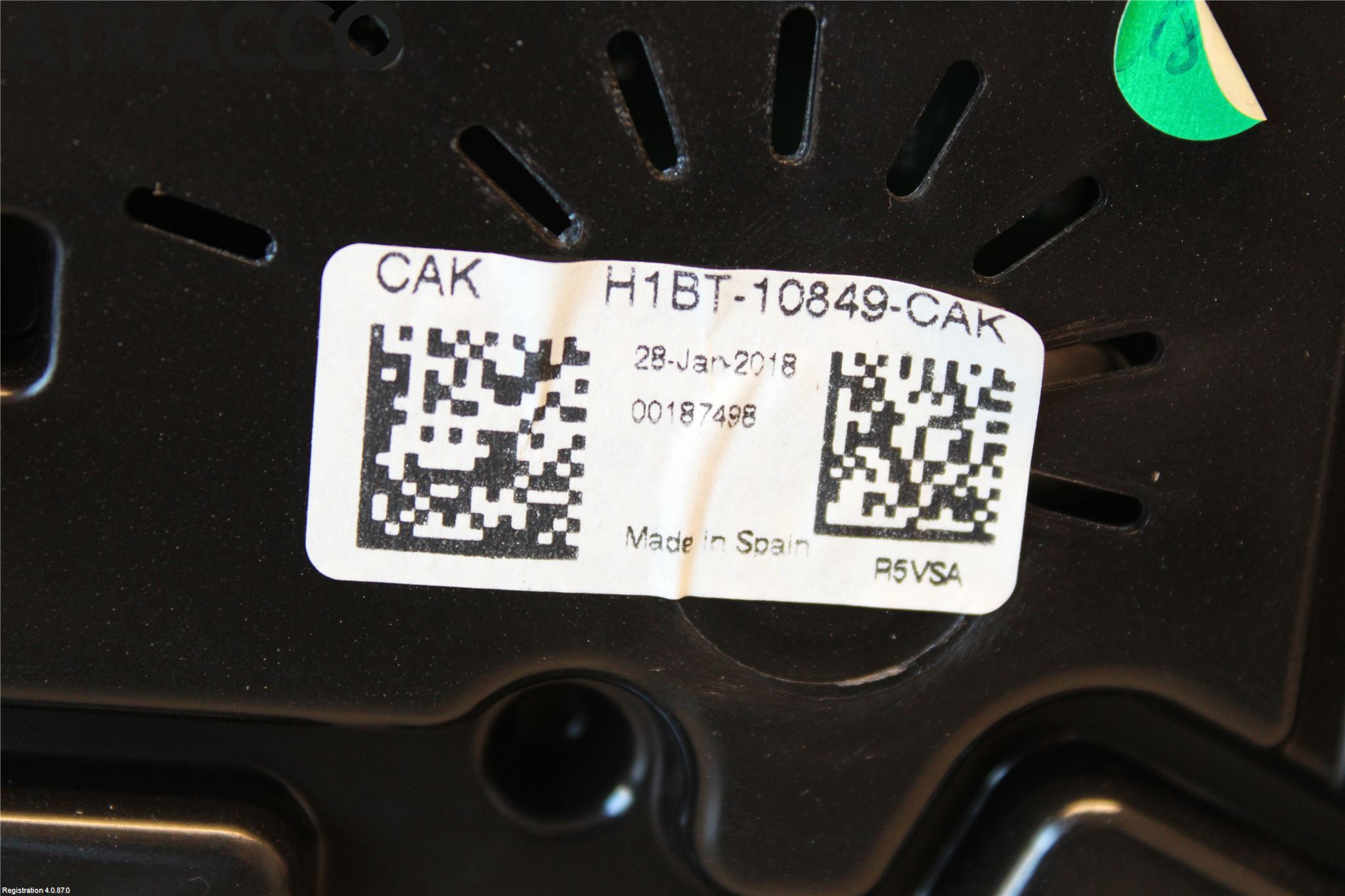 Ford FIESTA (VII) 18-23 Instr Kombinert