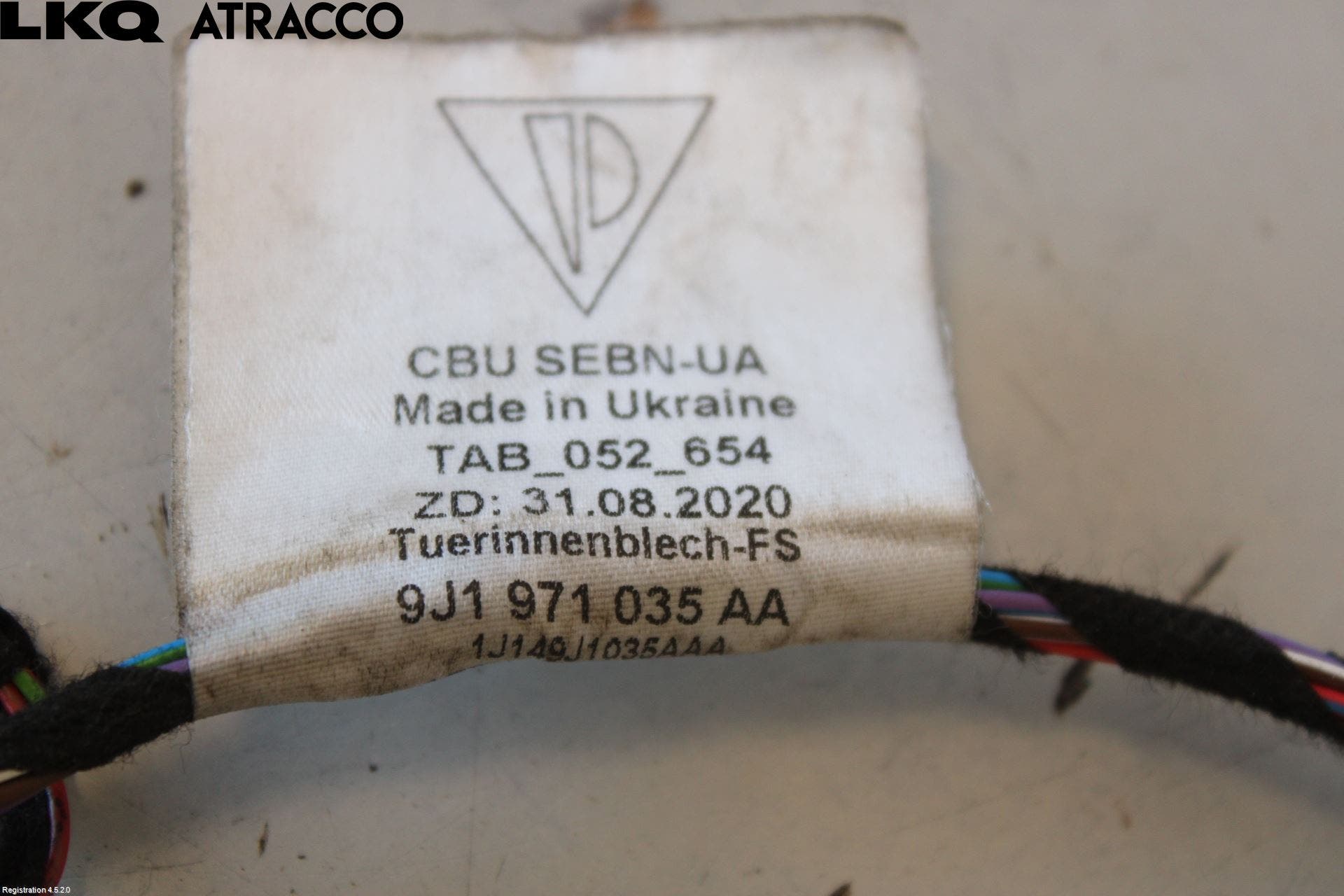 Porsche TAYCAN 20- Ledningsnett