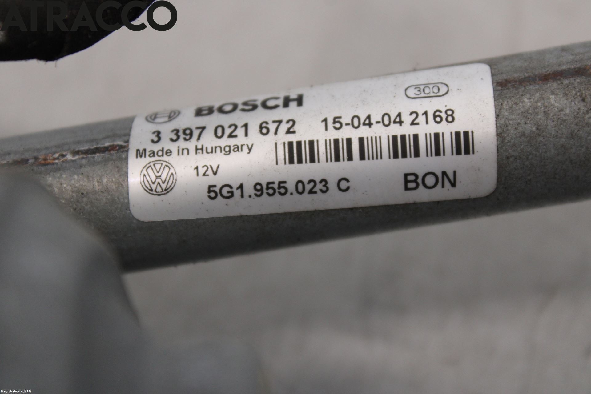 Volkswagen VW GOLF / E-GOLF VII 13-20 Viskermotor Frontrute